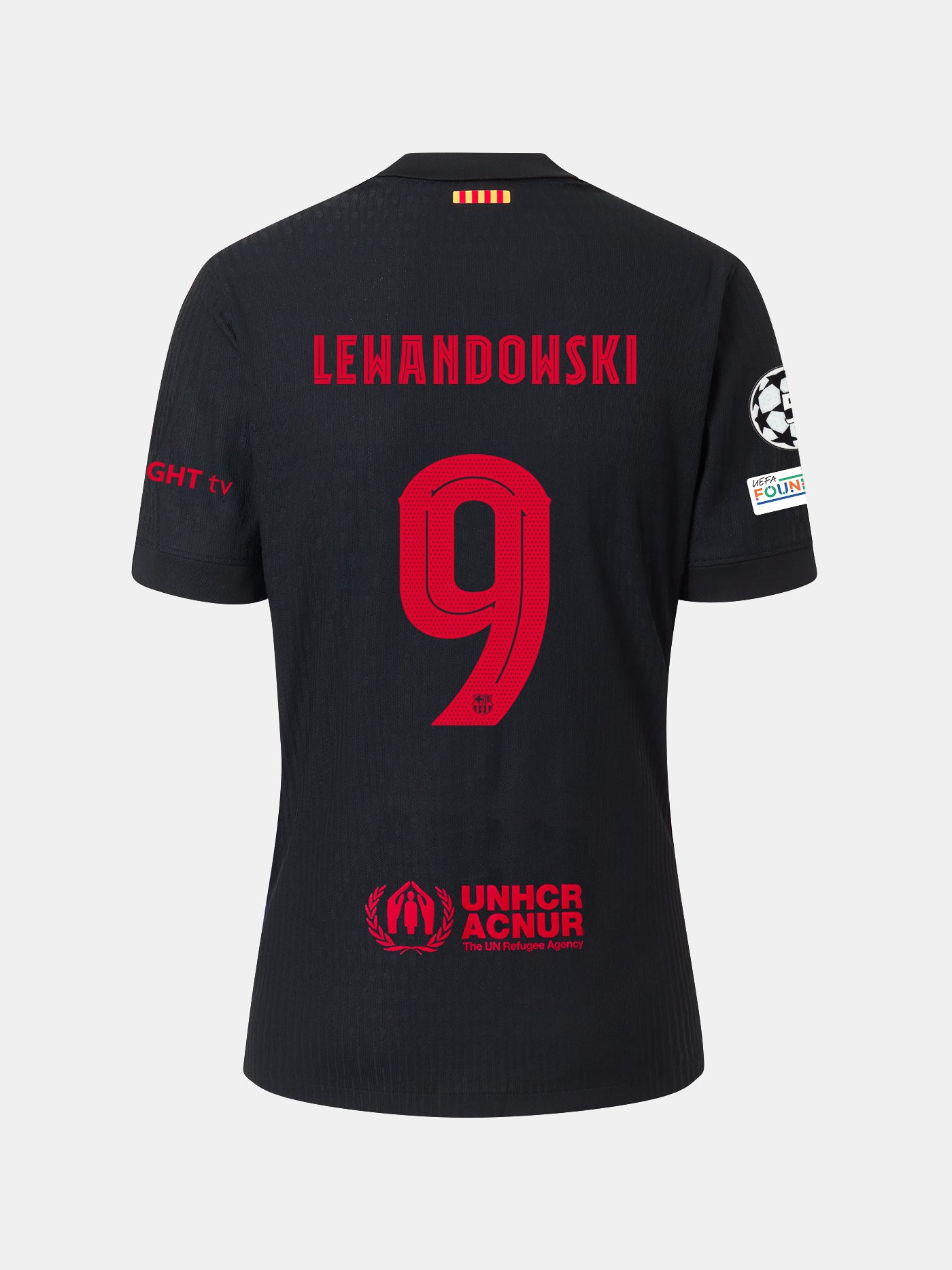 LEWANDOWSKI | UCL Maillot homme extérieur 24/25 FC Barcelone - Édition Joueur