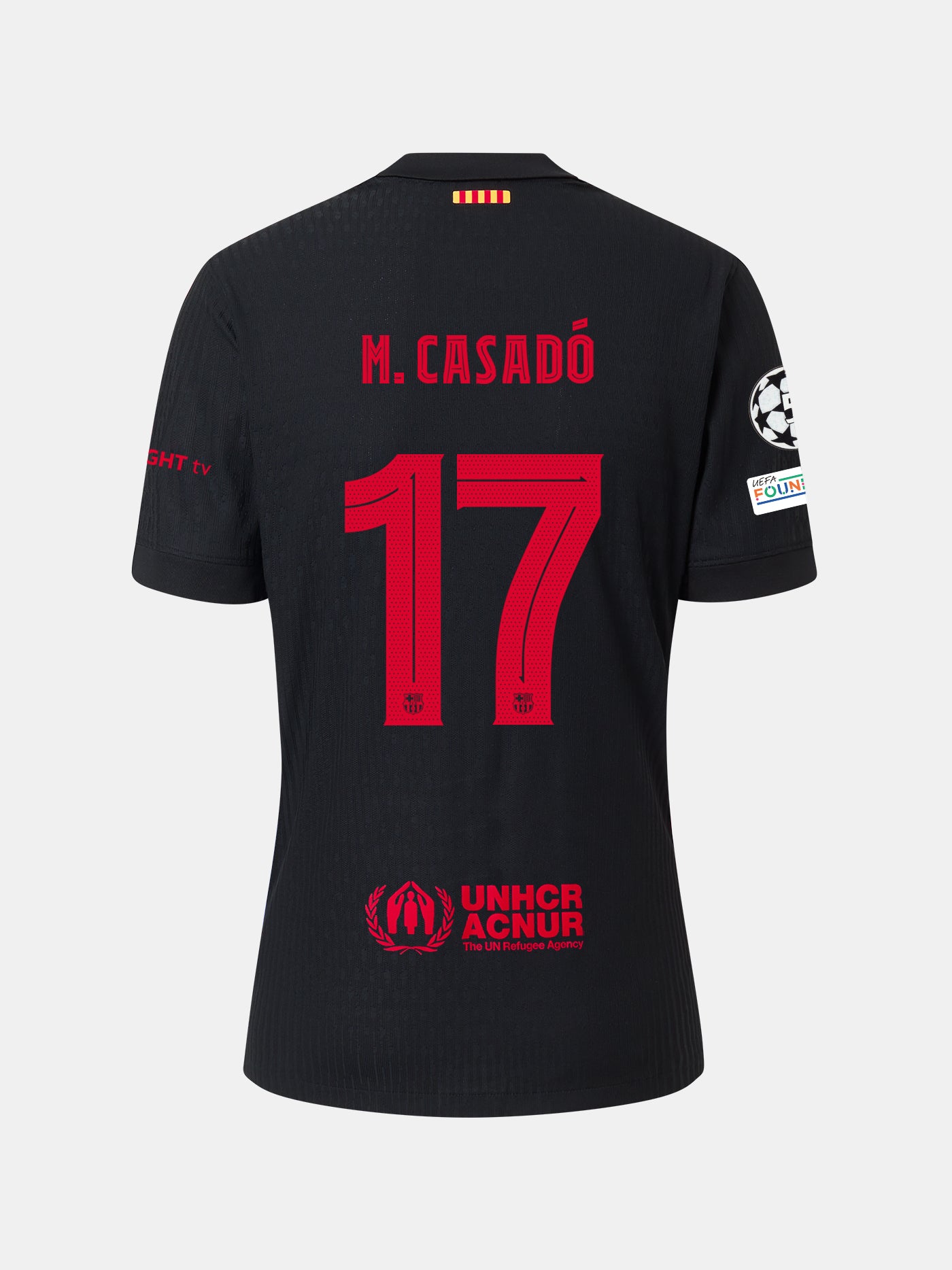 M. CASADÓ | UCL Women's away jersey 24/25 FC Barcelona - Player's Edition