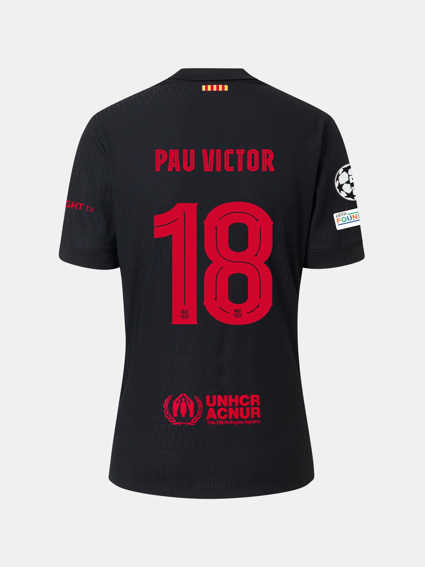 PAU VICTOR | UCL Men's away jersey 24/25 FC Barcelona - Player's Edition