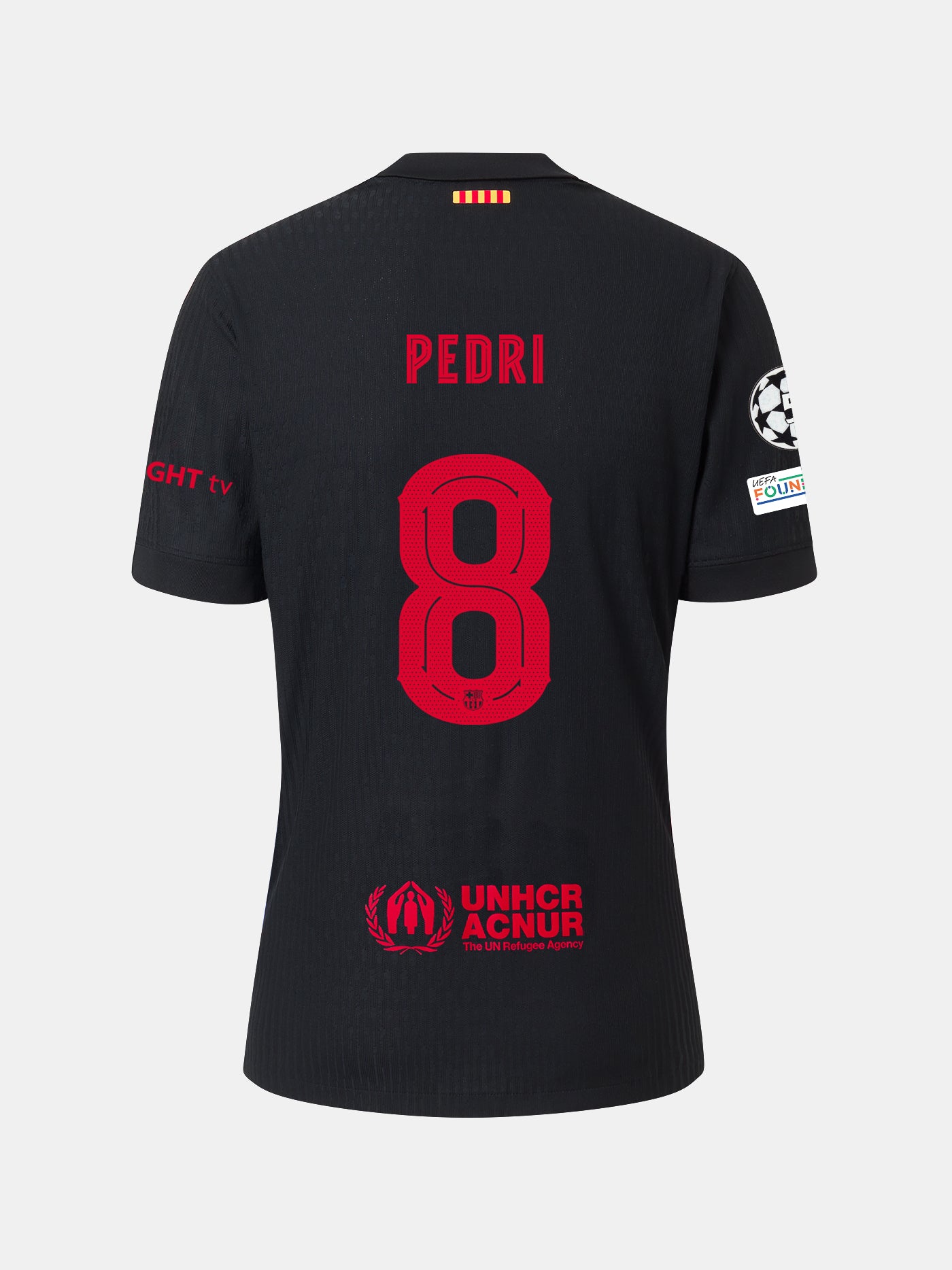 PEDRI | UCL Camiseta hombre segunda equipación  24/25 FC Barcelona - Edición Jugador