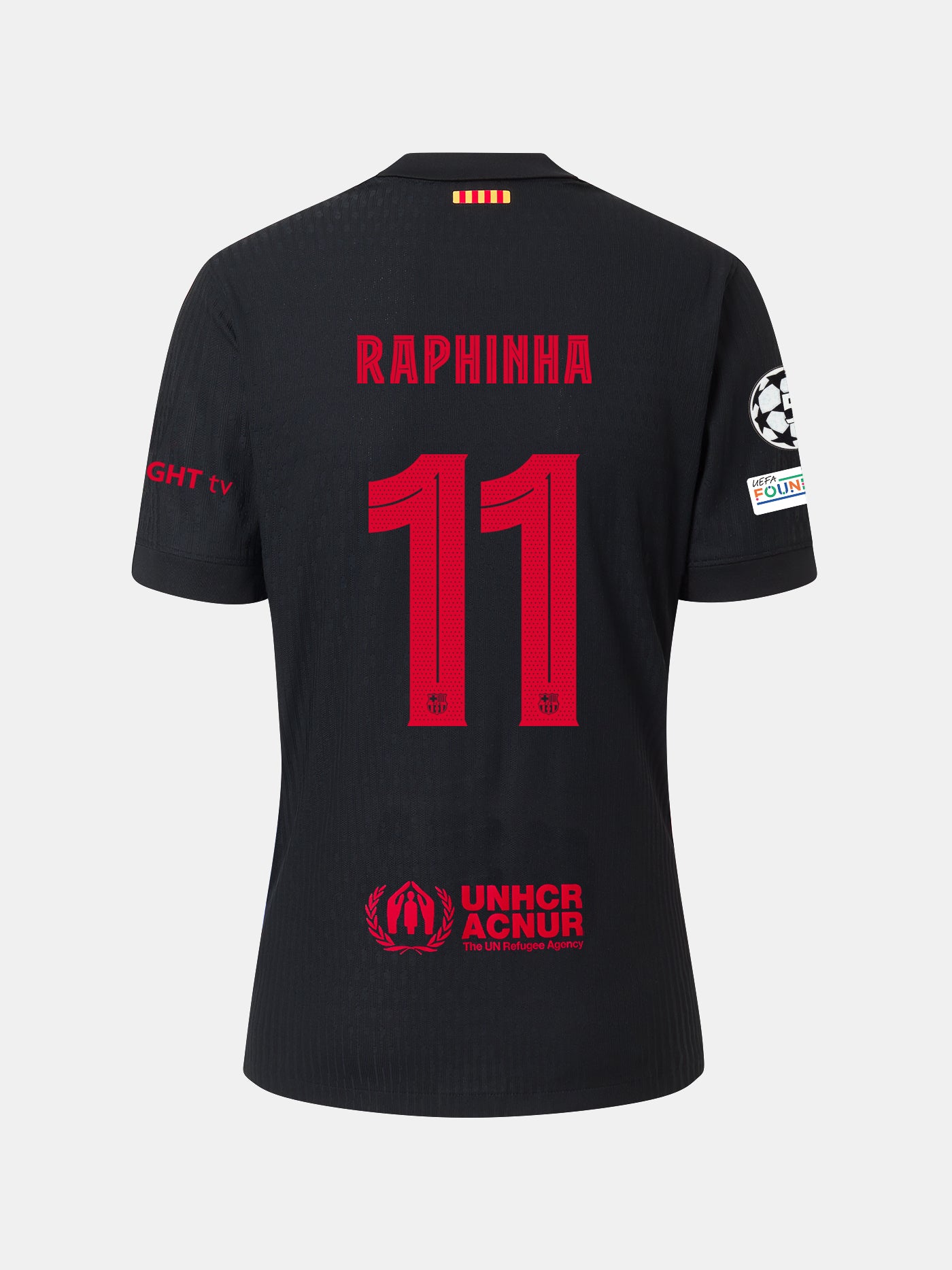 RAPHINHA | UCL Women's away jersey 24/25 FC Barcelona - Player's Edition