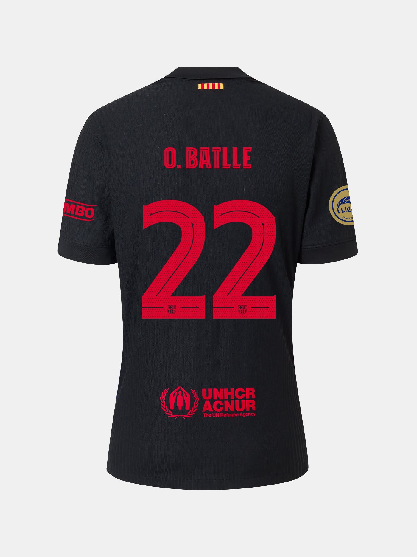 O. BATLLE | LIGA F Camiseta hombre segunda equipación  24/25 FC Barcelona - Edición Jugador