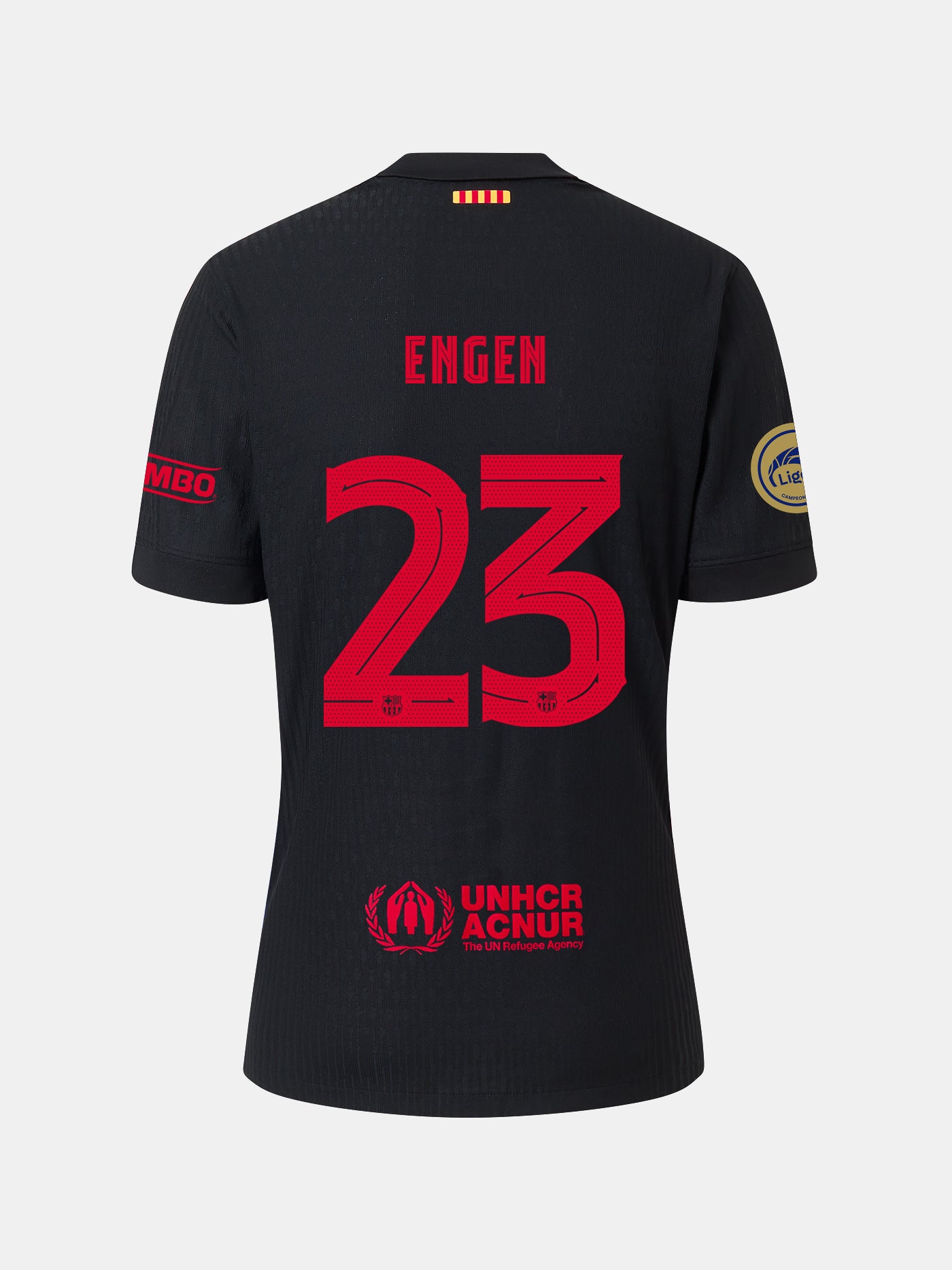 ENGEN | LIGA F Camiseta hombre segunda equipación  24/25 FC Barcelona - Edición Jugador