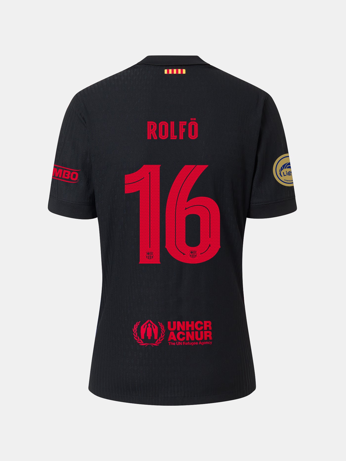 ROLFÖ | LIGA F Camiseta hombre segunda equipación  24/25 FC Barcelona - Edición Jugador