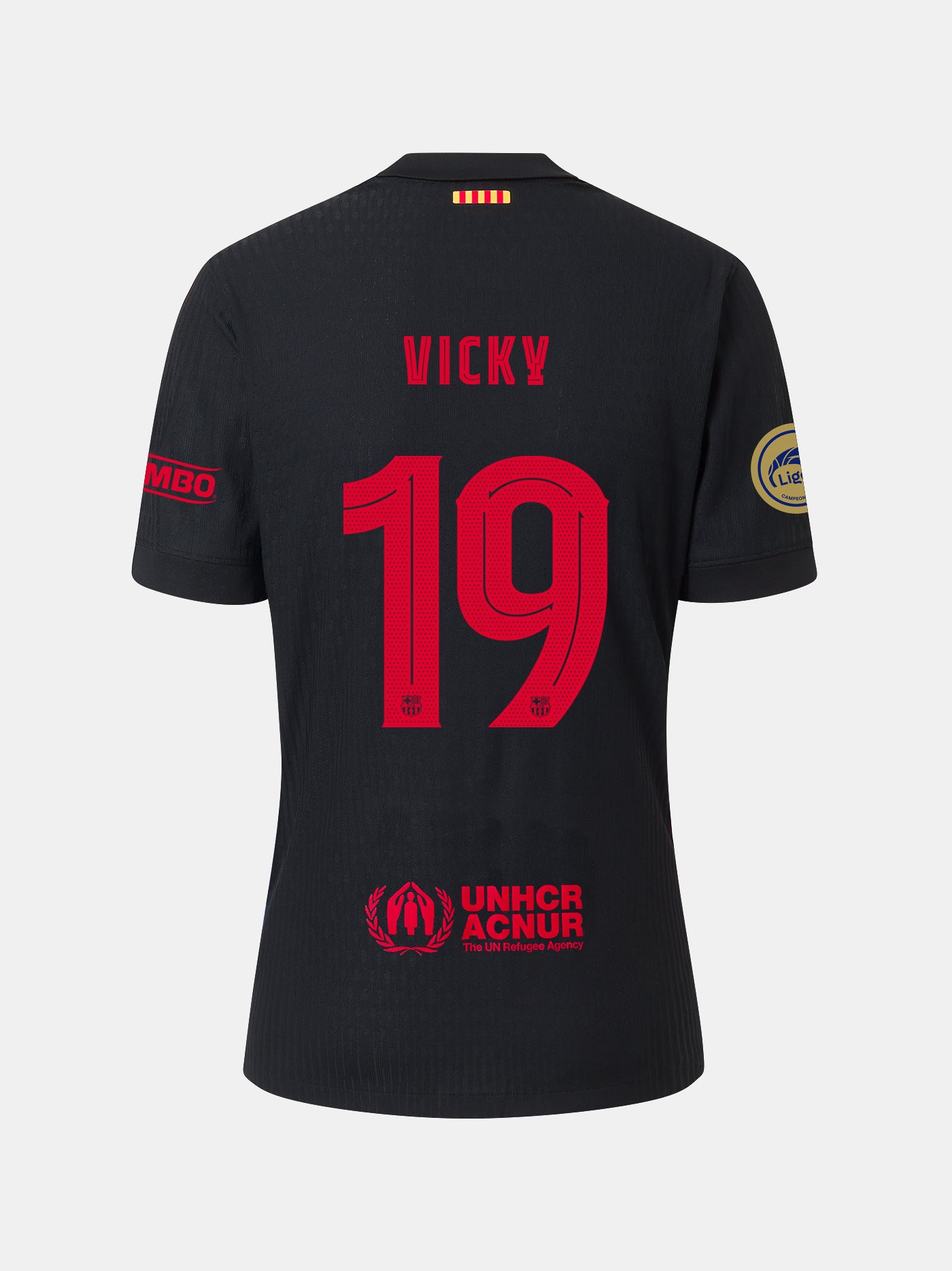 VICKY | LIGA F Camiseta mujer segunda equipación  24/25 FC Barcelona - Edición Jugador