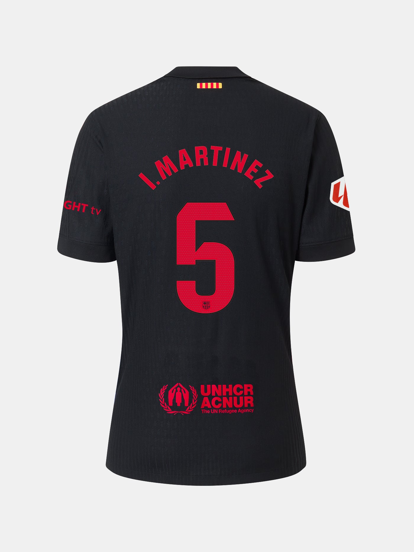 I. MARTINEZ | LA LIGA Maillot homme extérieur 24/25 FC Barcelone - Édition Joueur