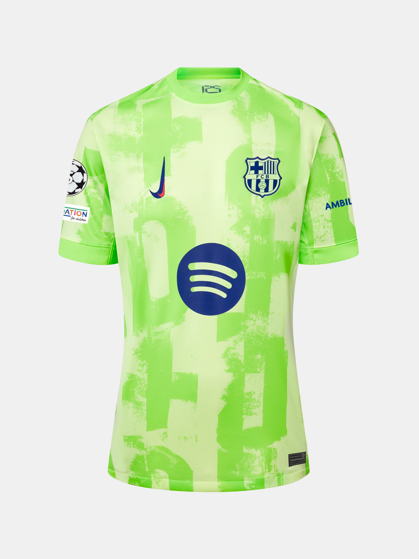 ANSU FATI | UCL Men's third jersey 24/25 FC Barcelona