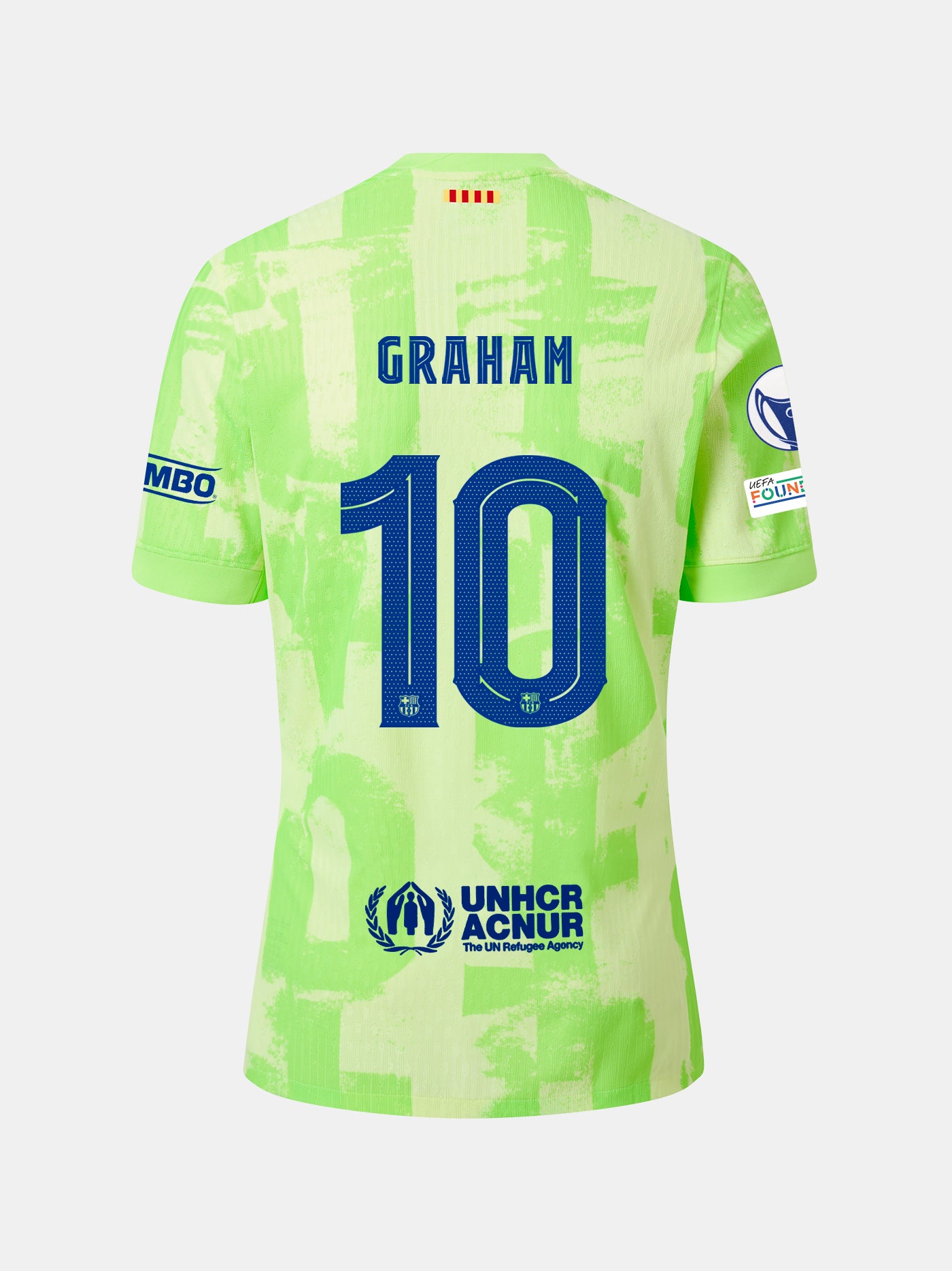 GRAHAM | UWCL Maillot homme extérieur 24/25 FC Barcelone - Édition Joueur