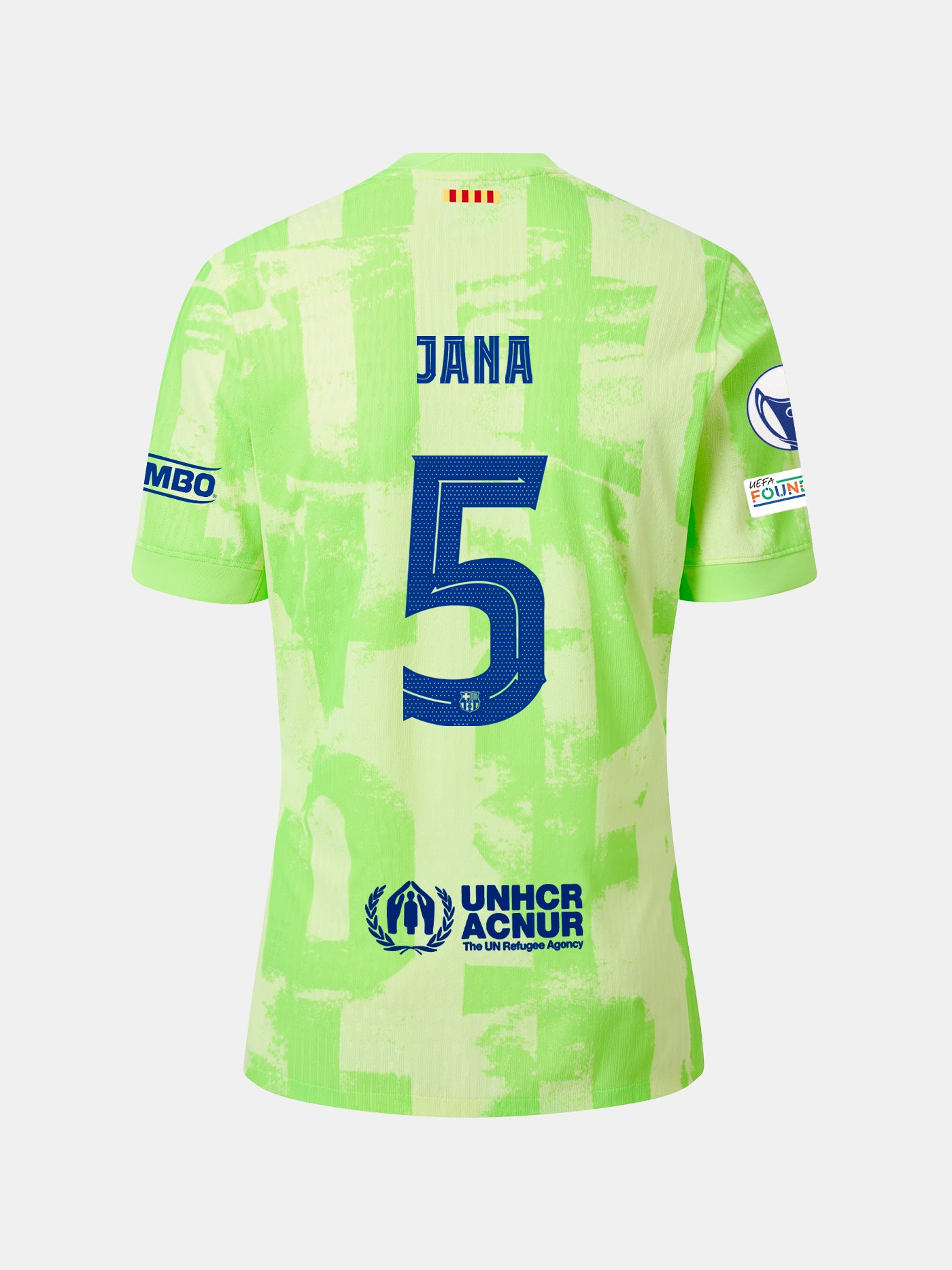 JANA | UWCL Camiseta hombre tercera equipación  24/25 FC Barcelona - Edición Jugador