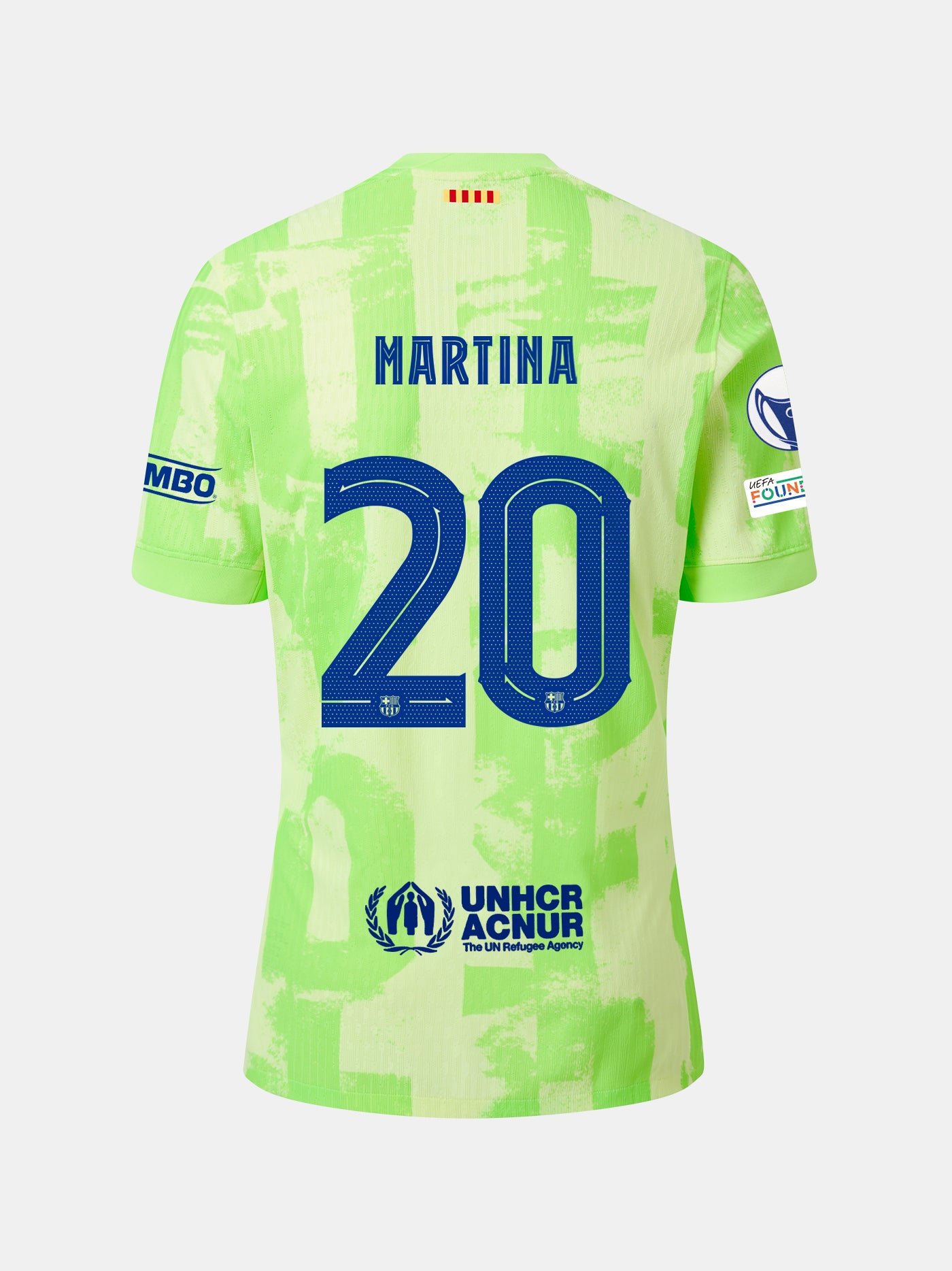 MARTINA | UWCL Maillot homme third 24/25 FC Barcelone - Édition Joueur