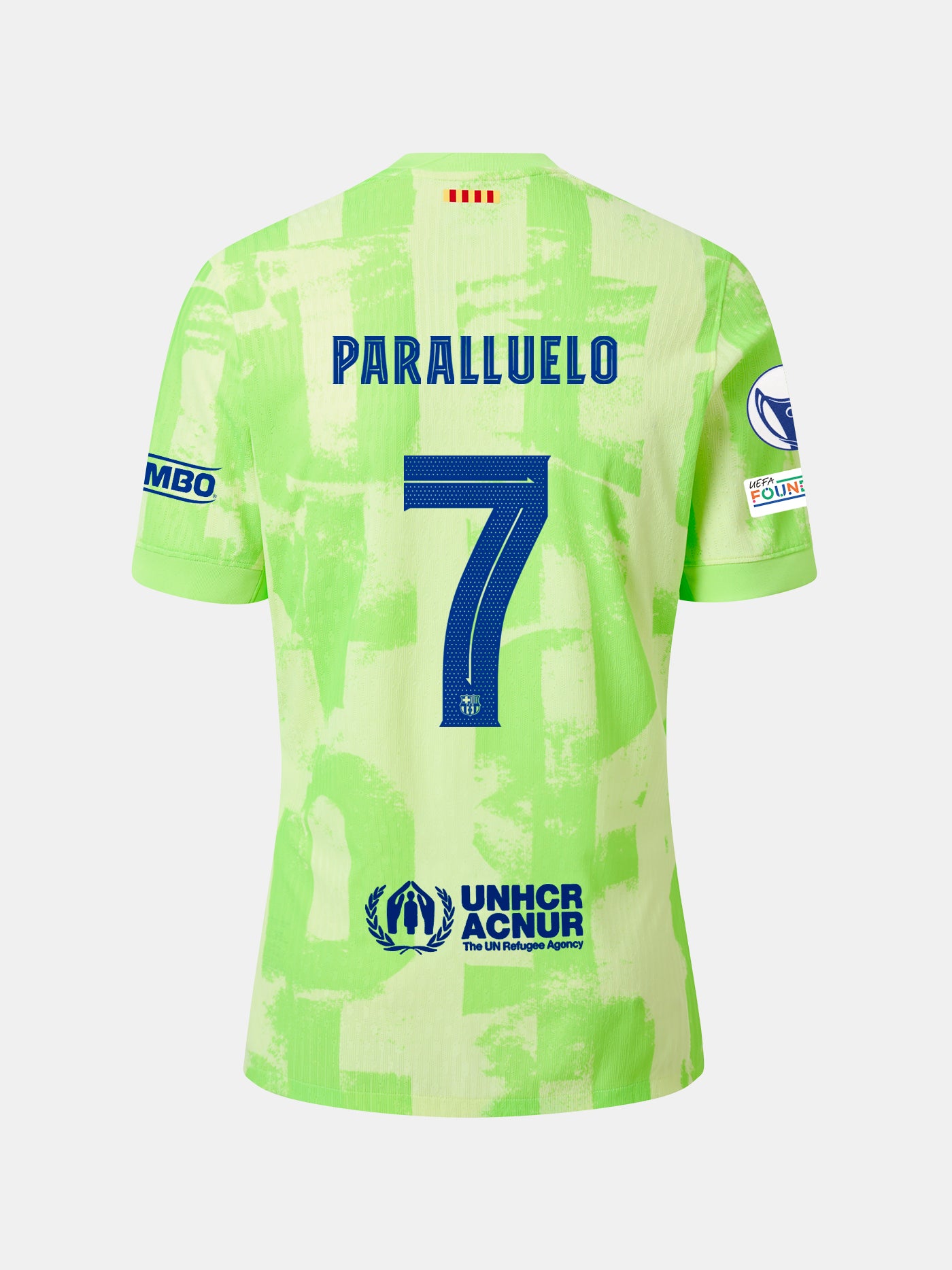 PARALLUELO | UWCL Camiseta hombre tercera equipación  24/25 FC Barcelona - Edición Jugador