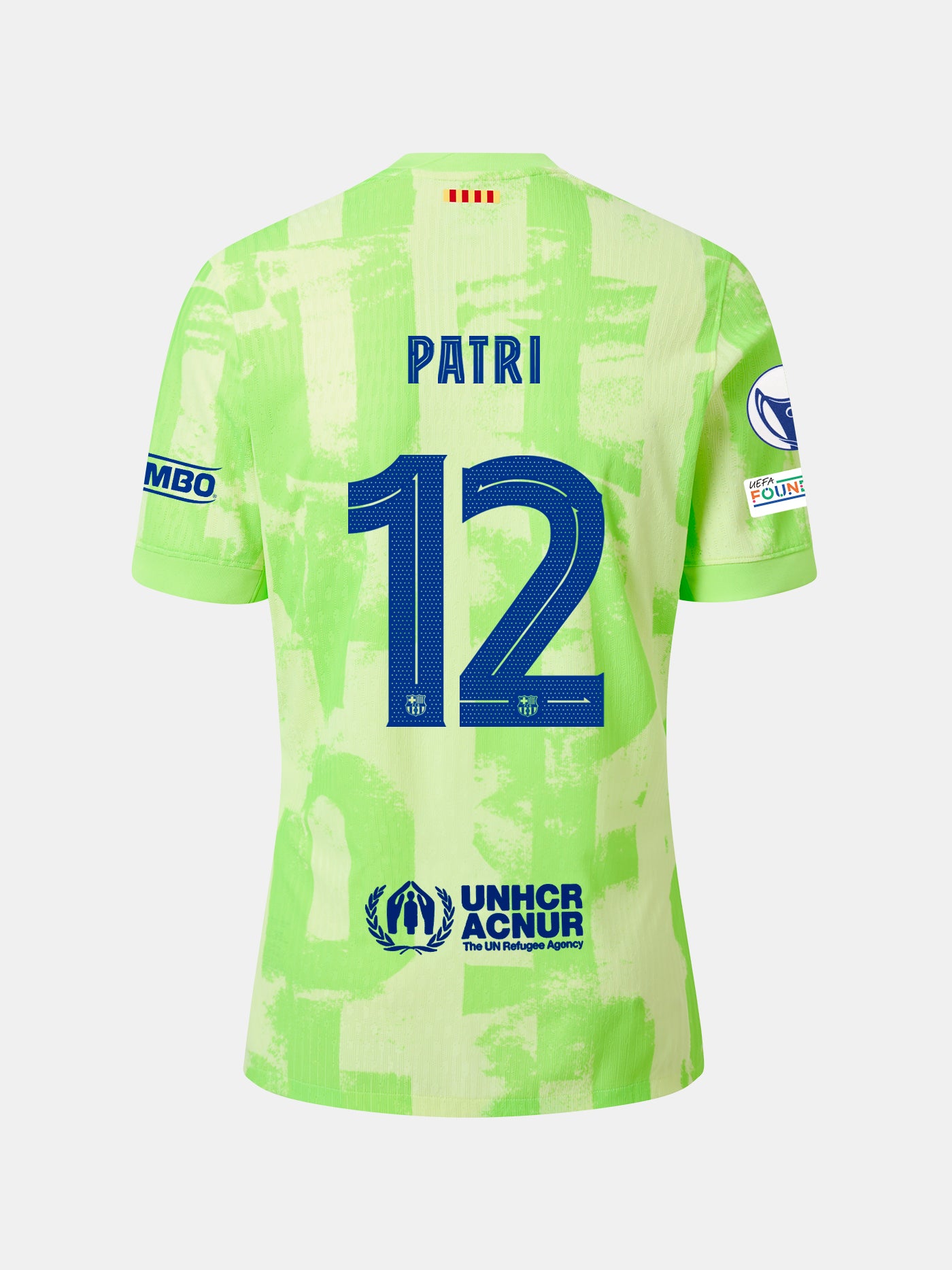 PATRI | UWCL Camiseta hombre tercera equipación  24/25 FC Barcelona - Edición Jugador