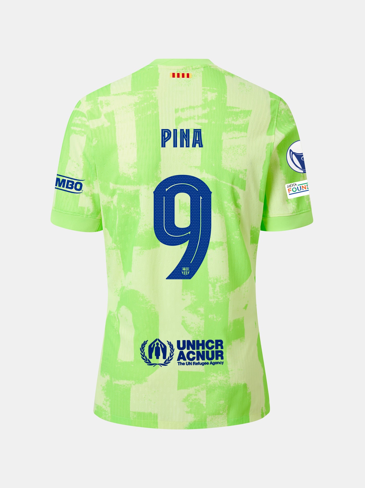 PINA | UWCL Camiseta mujer tercera equipación  24/25 FC Barcelona - Edición Jugador