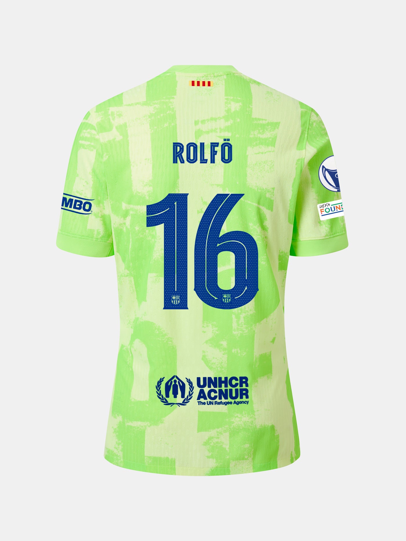 ROLFÖ | UWCL Camiseta hombre tercera equipación  24/25 FC Barcelona - Edición Jugador