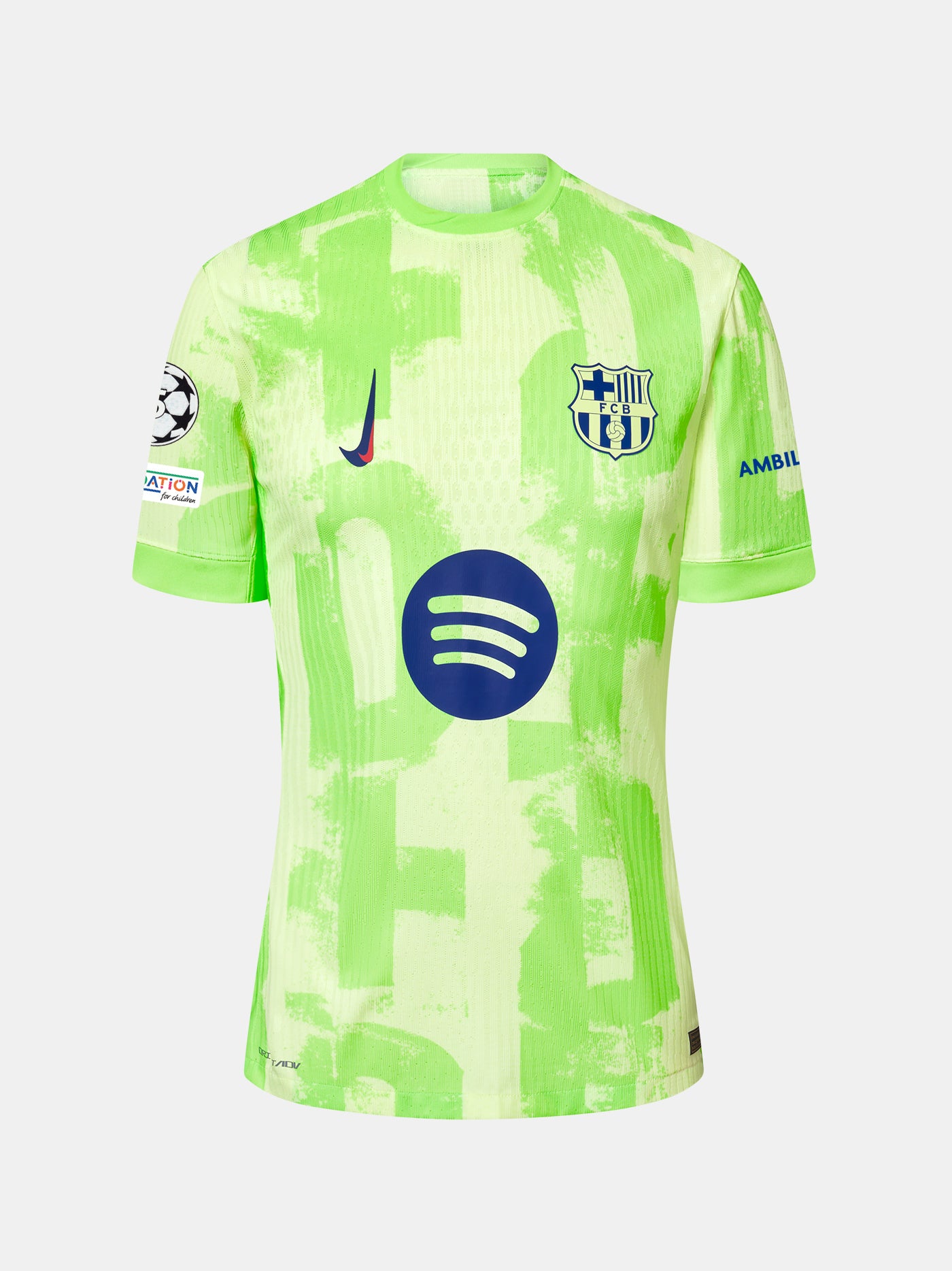 ANSU FATI | UCL Camiseta hombre tercera equipación  24/25 FC Barcelona - Player's Edition