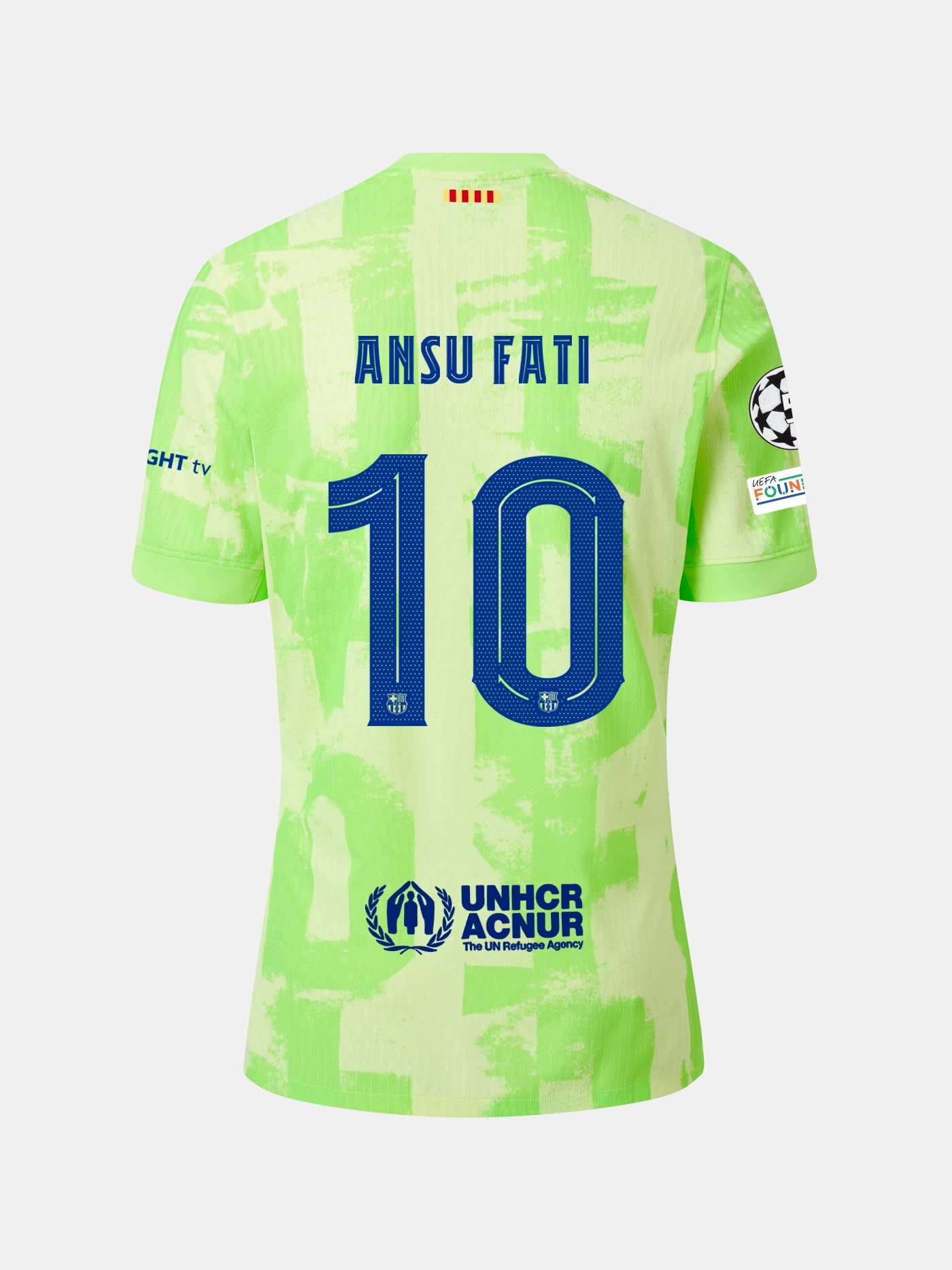 ANSU FATI | UCL Camiseta hombre tercera equipación  24/25 FC Barcelona - Player's Edition