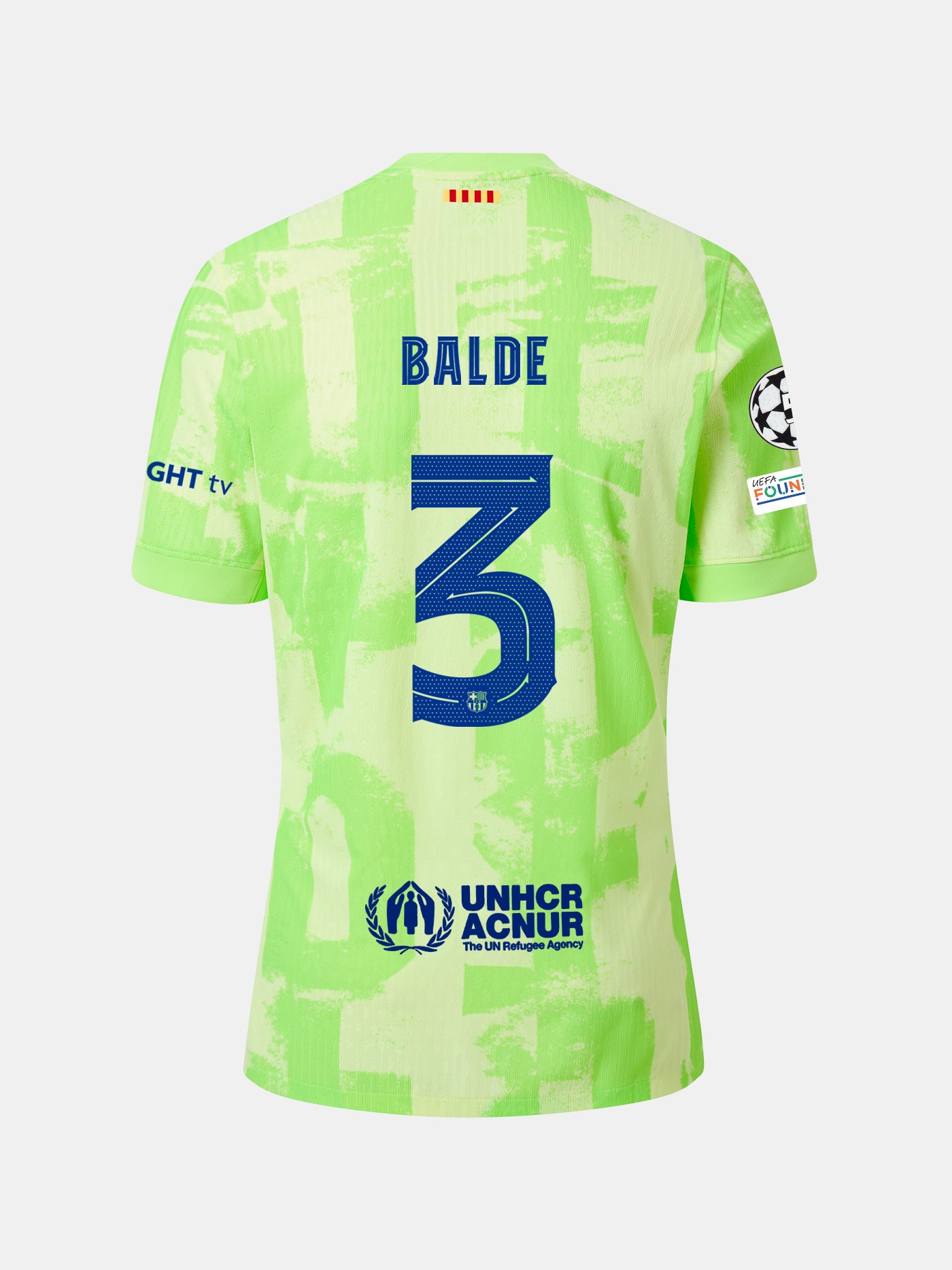 BALDE | UCL Maillot homme extérieur 24/25 FC Barcelone - Édition Joueur