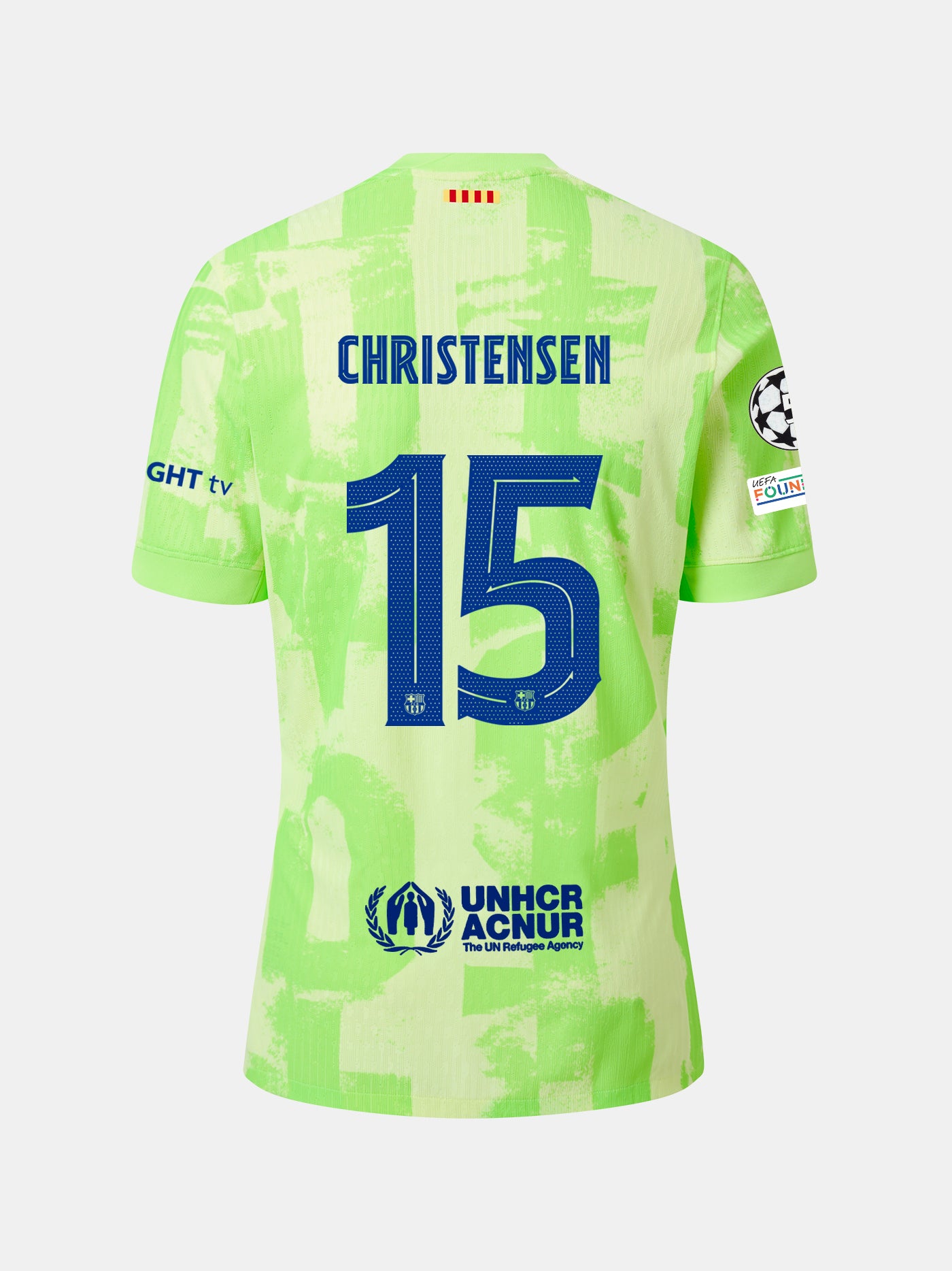 CHRISTENSEN | UCL Maillot homme extérieur 24/25 FC Barcelone - Édition Joueur