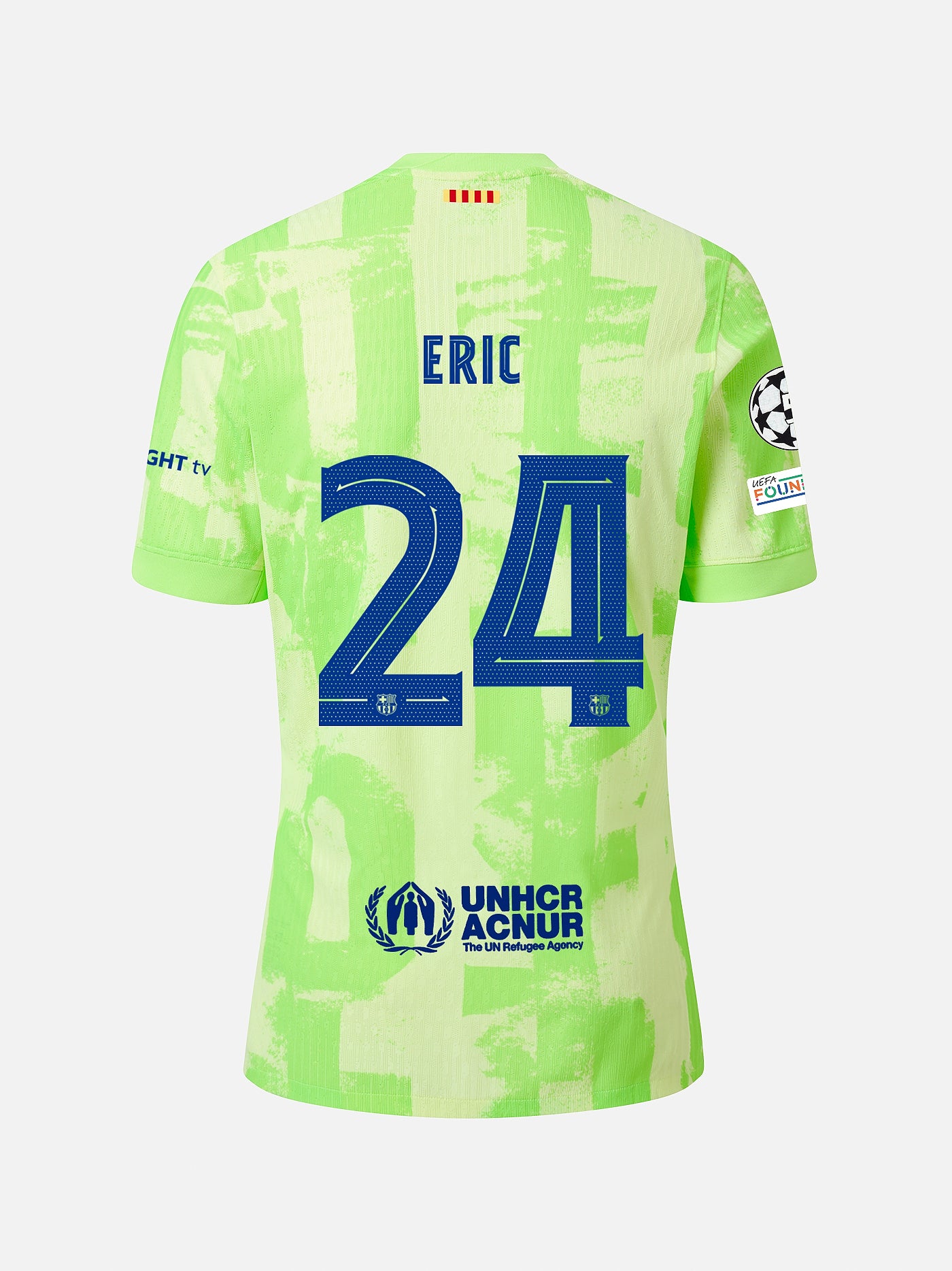 ERIC | UCL Camiseta hombre tercera equipación  24/25 FC Barcelona - Edición Jugador