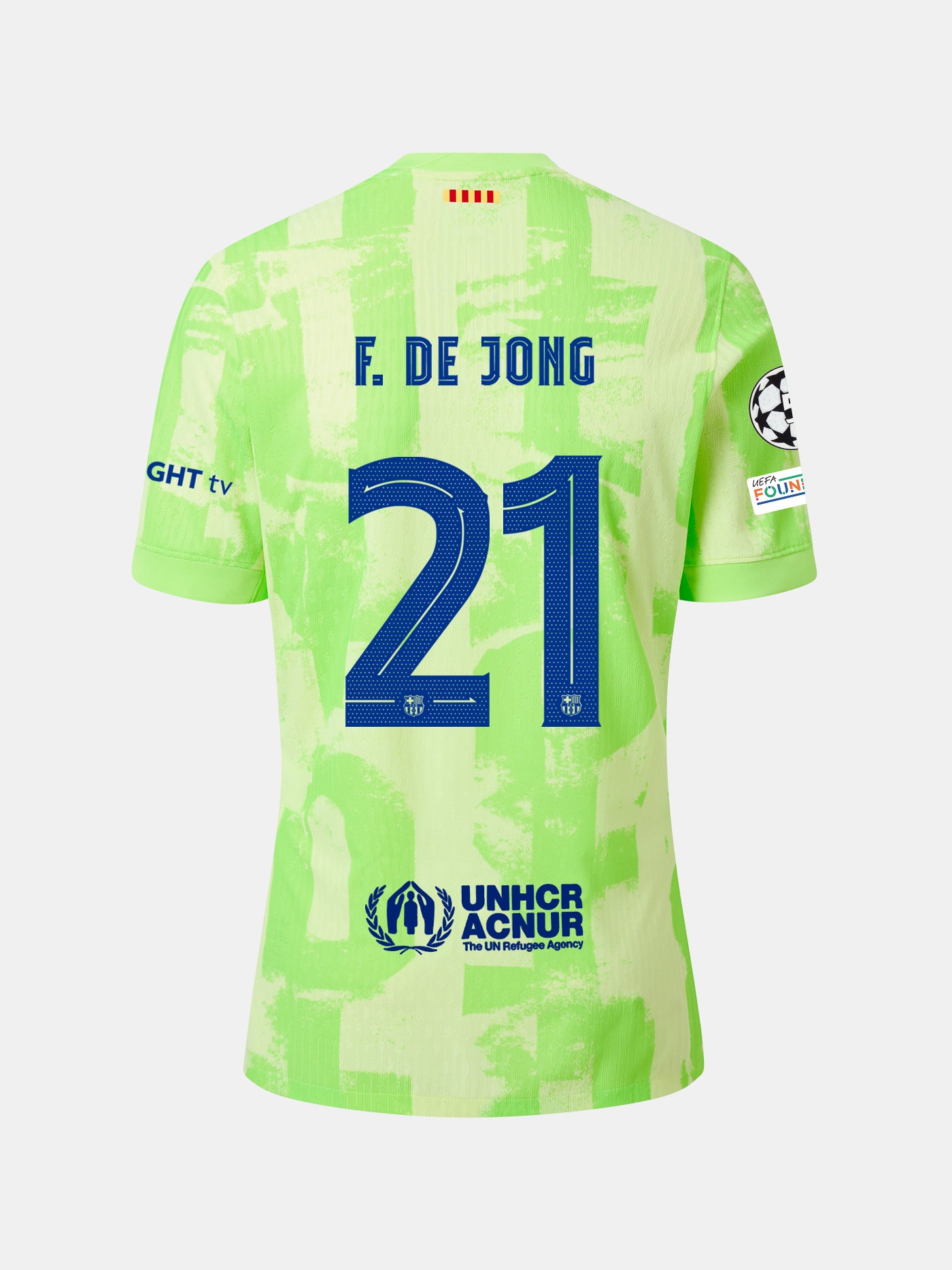 F. DE JONG | UCL Samarreta home tercer equipament 24/25 FC Barcelona - Edició Jugador