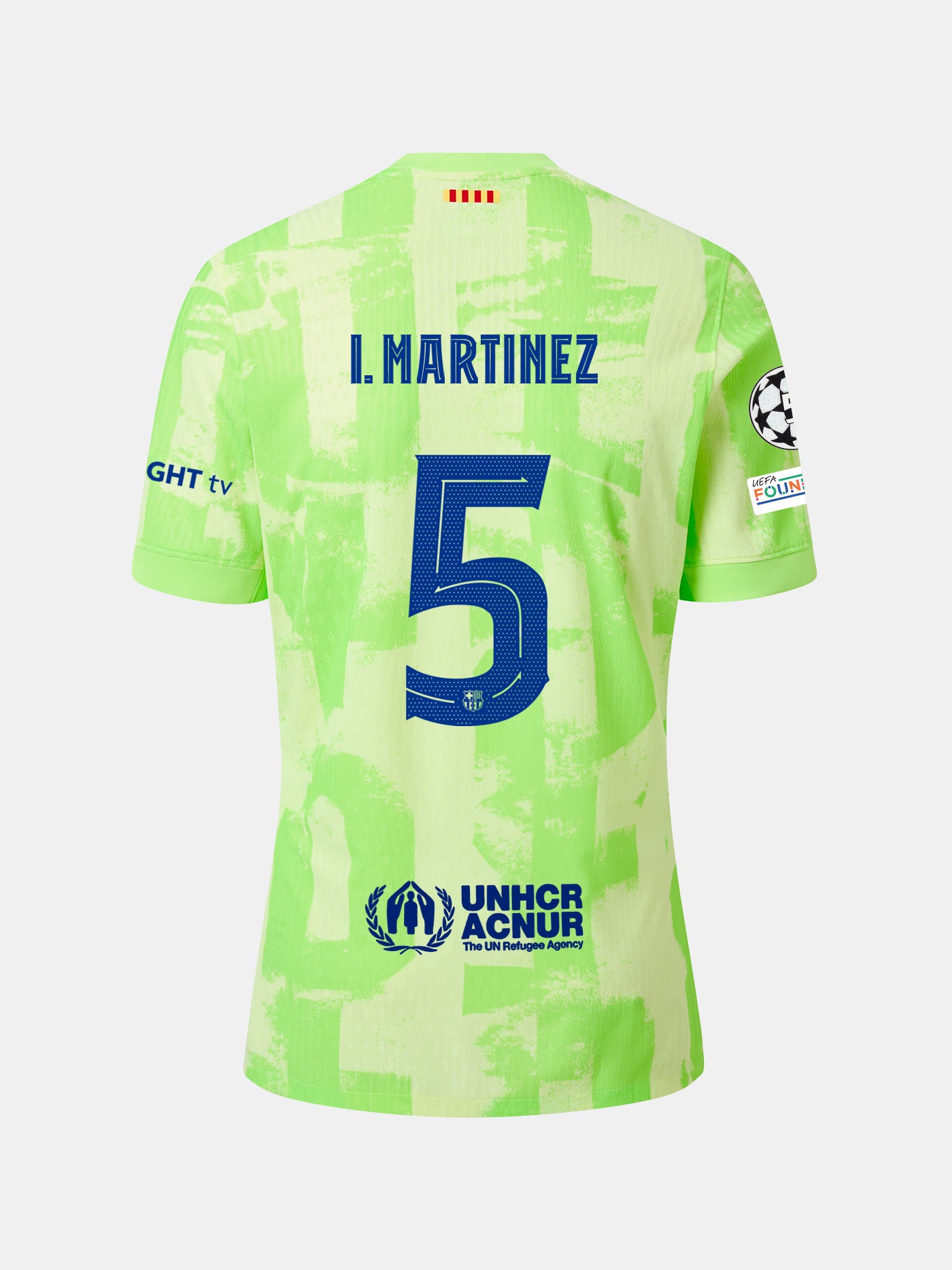 I. MARTINEZ | UCL Men's third jersey 24/25 FC Barcelona - Player's Edition