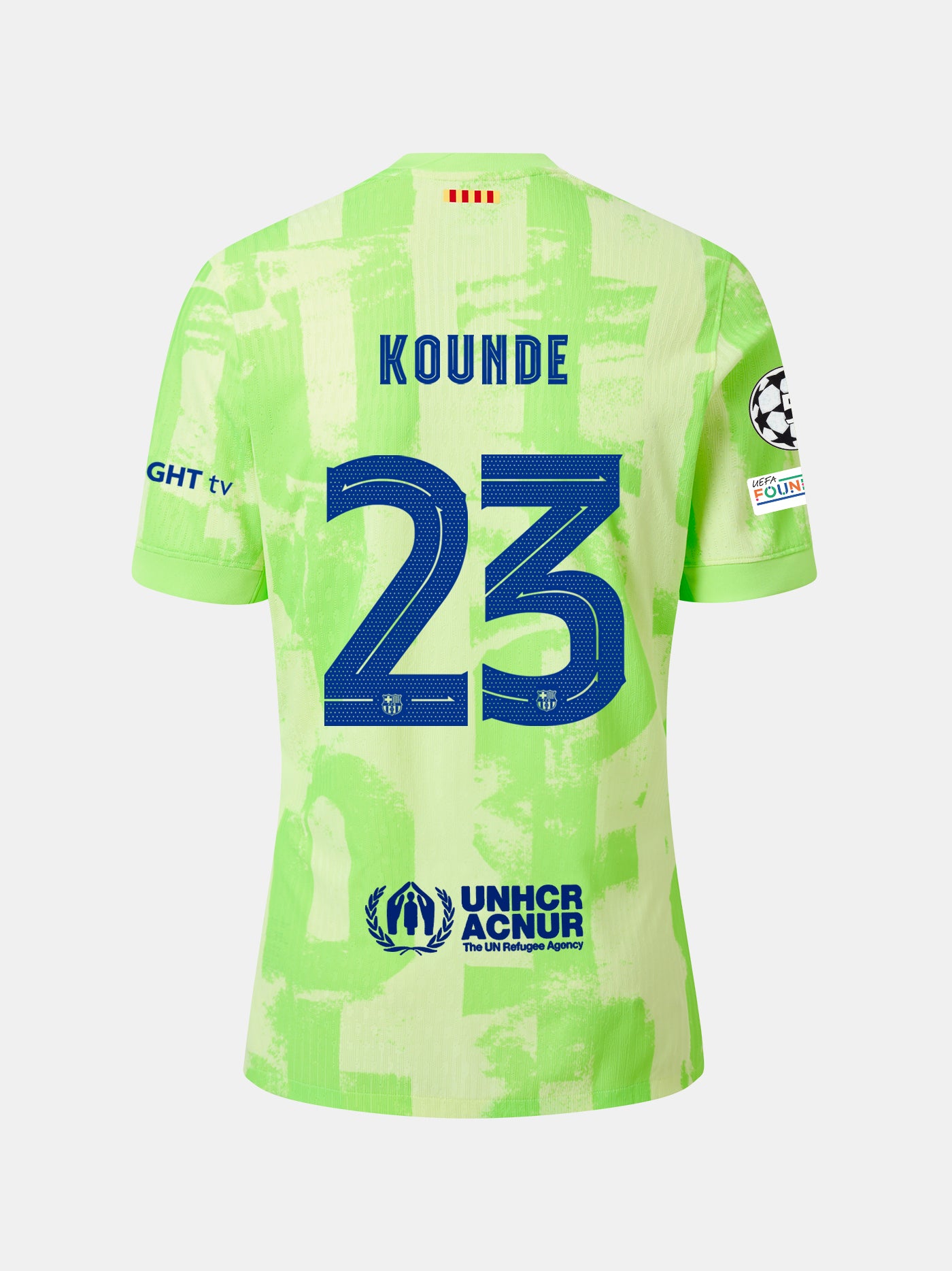 KOUNDE | UCL Maillot homme extérieur 24/25 FC Barcelone - Édition Joueur