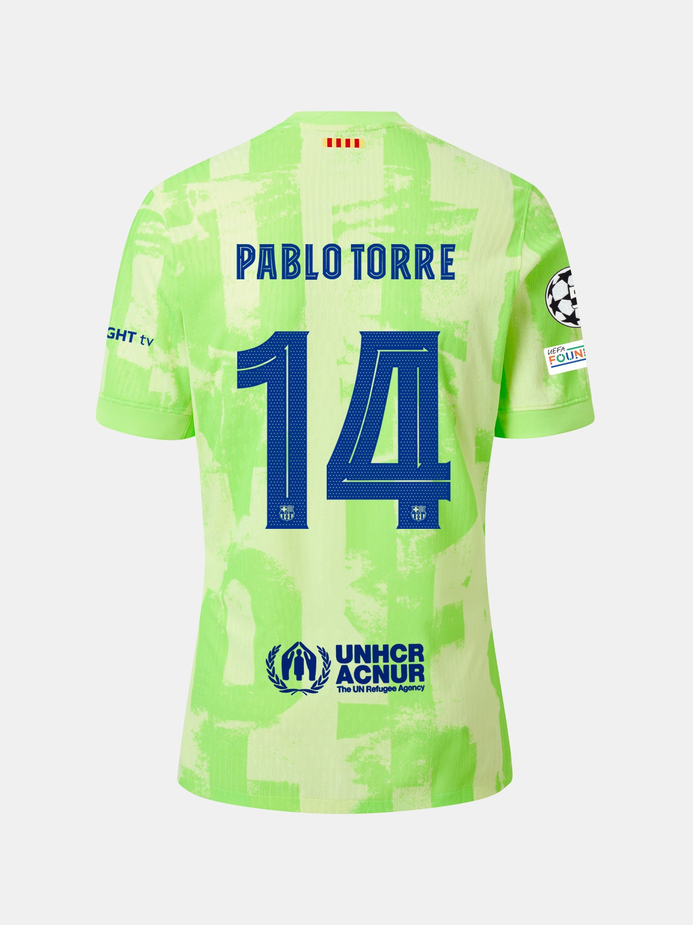 PABLO TORRE | UCL Men's third jersey 24/25 FC Barcelona - Player's Edition