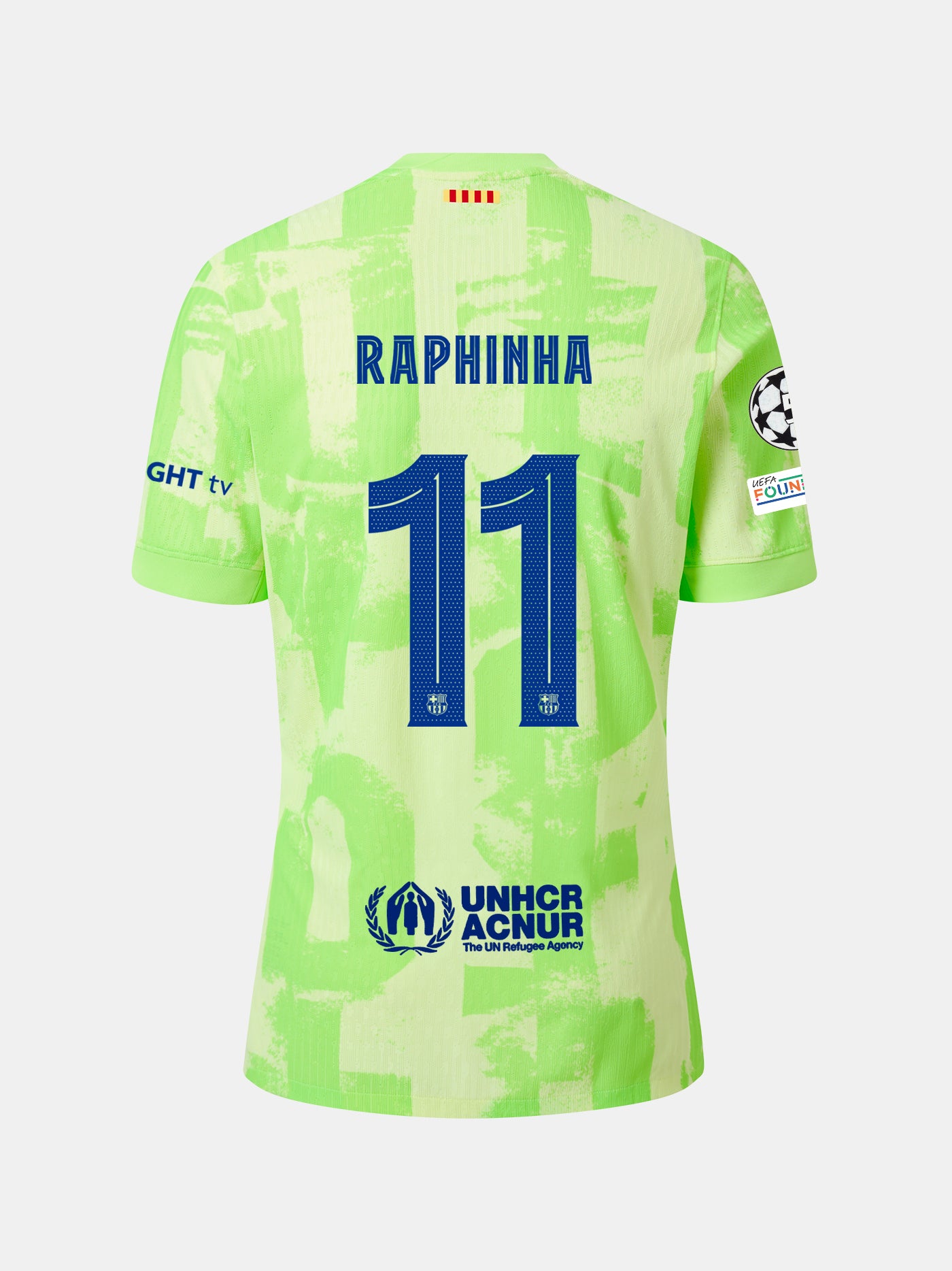 RAPHINHA | UCL Camiseta hombre tercera equipación  24/25 FC Barcelona - Edición Jugador