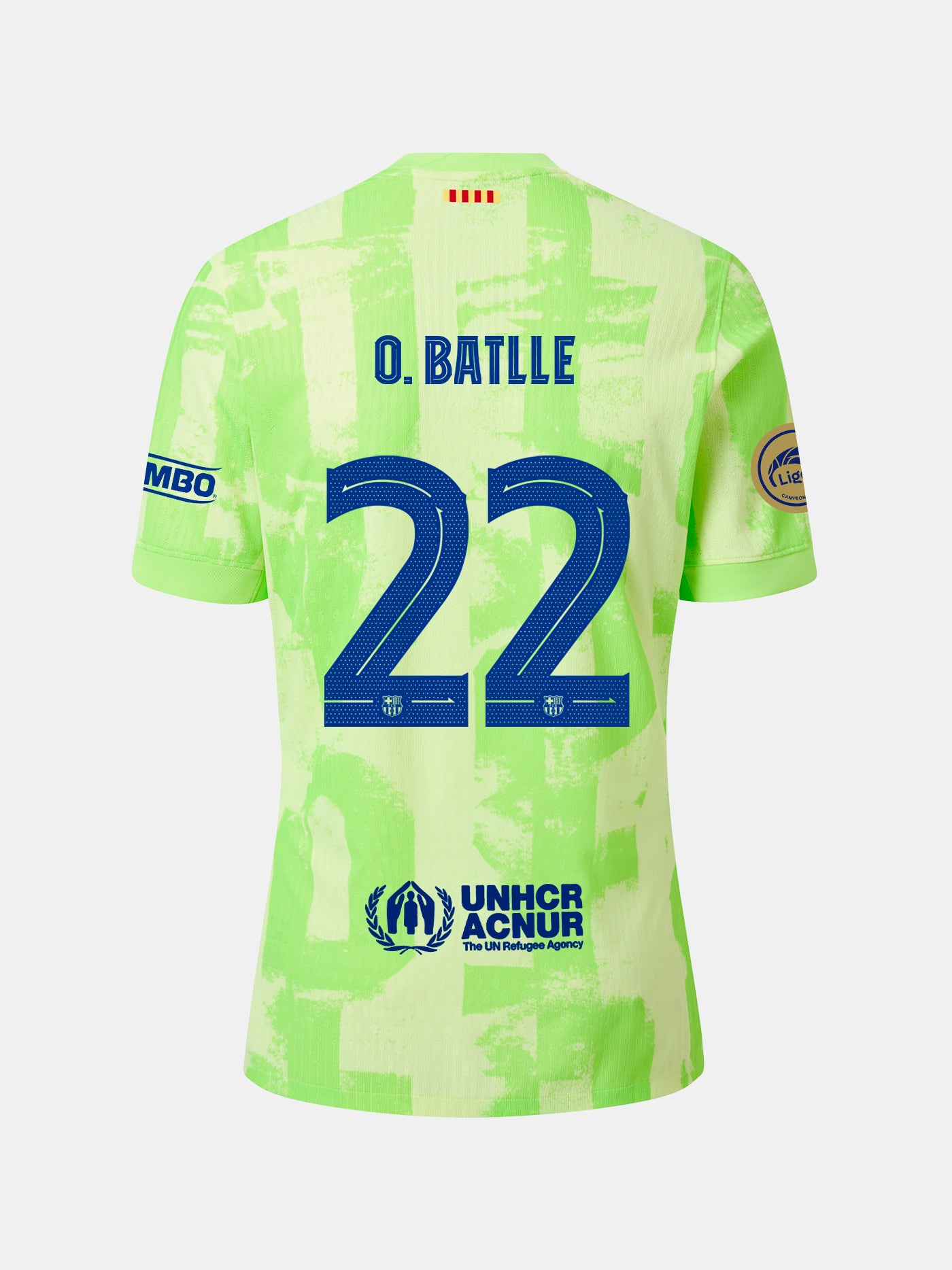 O. BATLLE | LIGA F Camiseta hombre tercera equipación  24/25 FC Barcelona - Edición Jugador