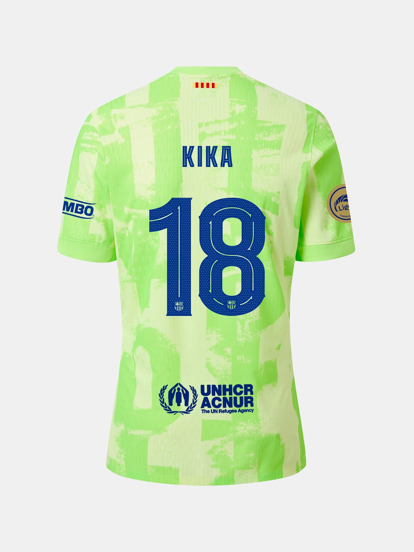 KIKA | LIGA F Camiseta hombre tercera equipación  24/25 FC Barcelona - Edición Jugador