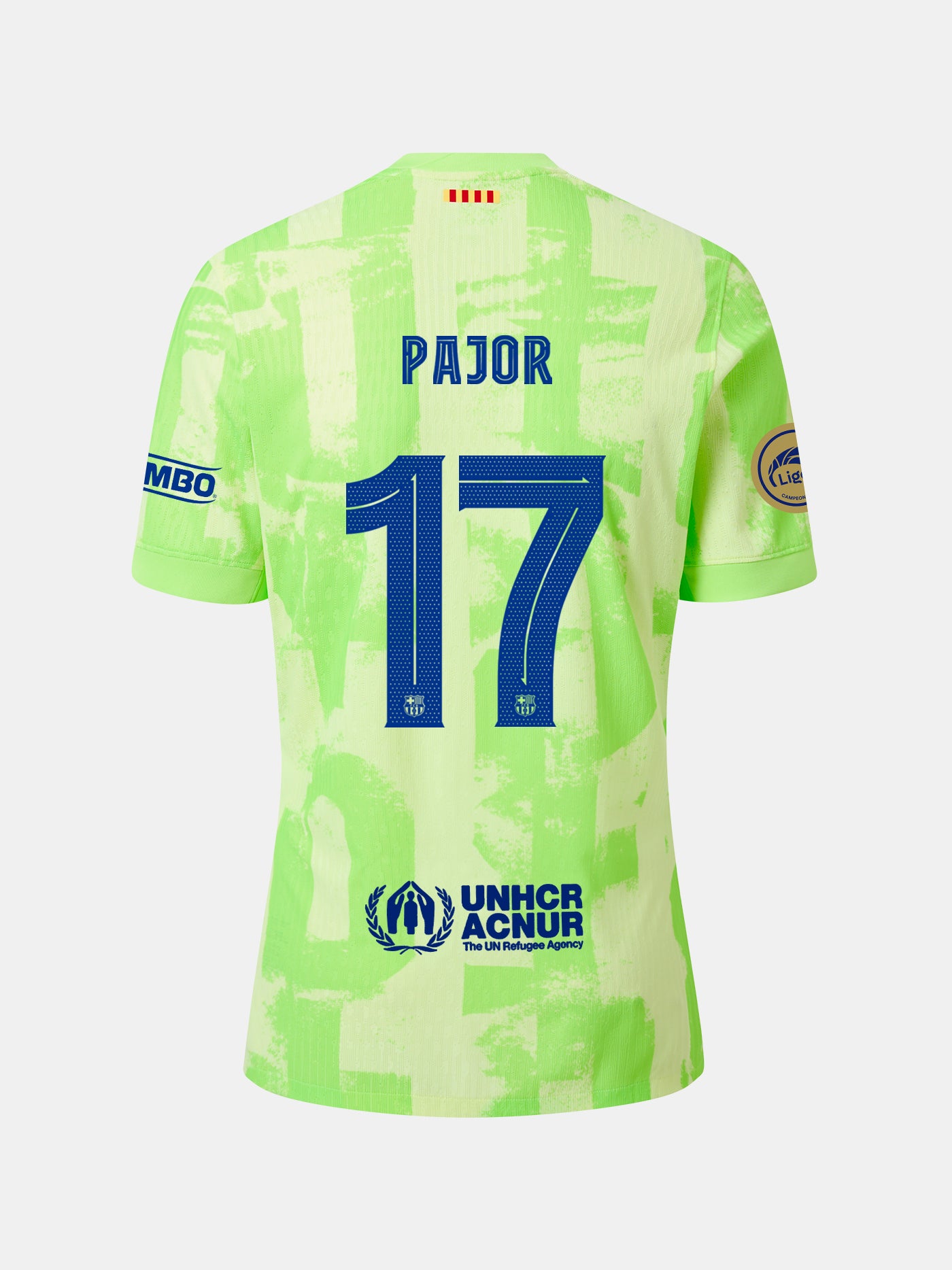 PAJOR | LIGA F Camiseta hombre tercera equipación  24/25 FC Barcelona - Edición Jugador