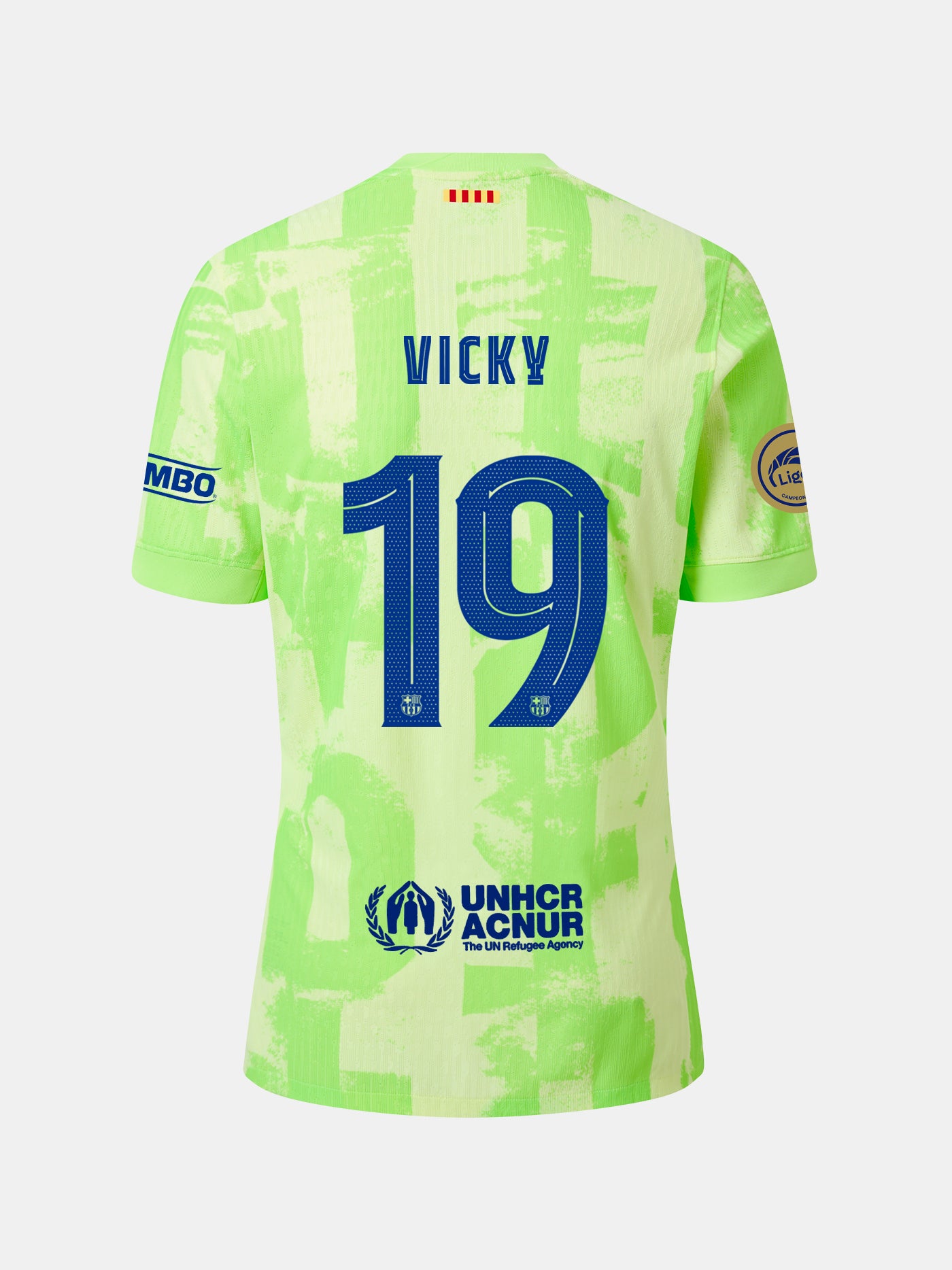 VICKY | LIGA F Camiseta hombre tercera equipación  24/25 FC Barcelona - Edición Jugador