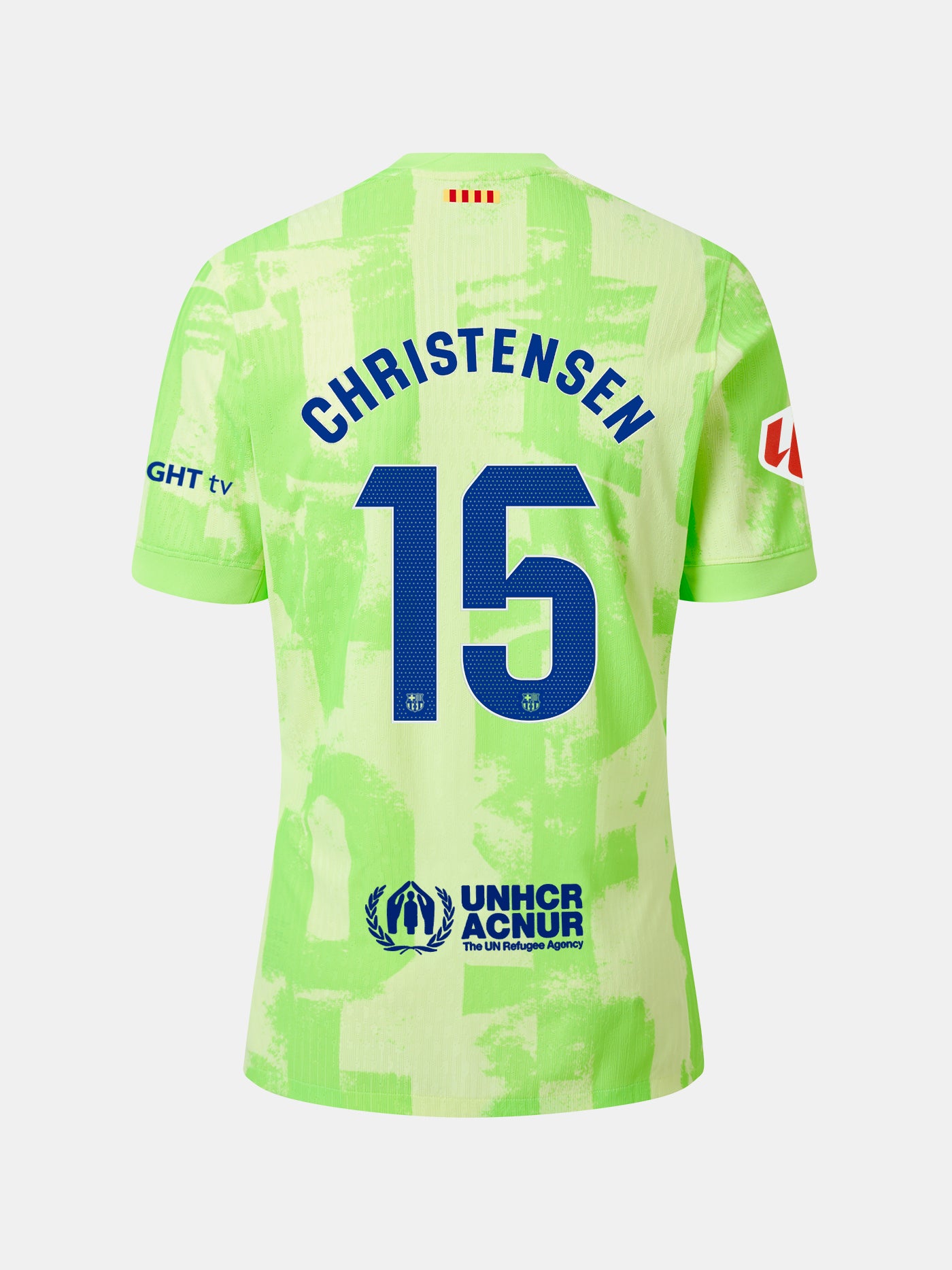 CHRISTENSEN | LA LIGA Camiseta junior tercera equipación  24/25 FC Barcelona