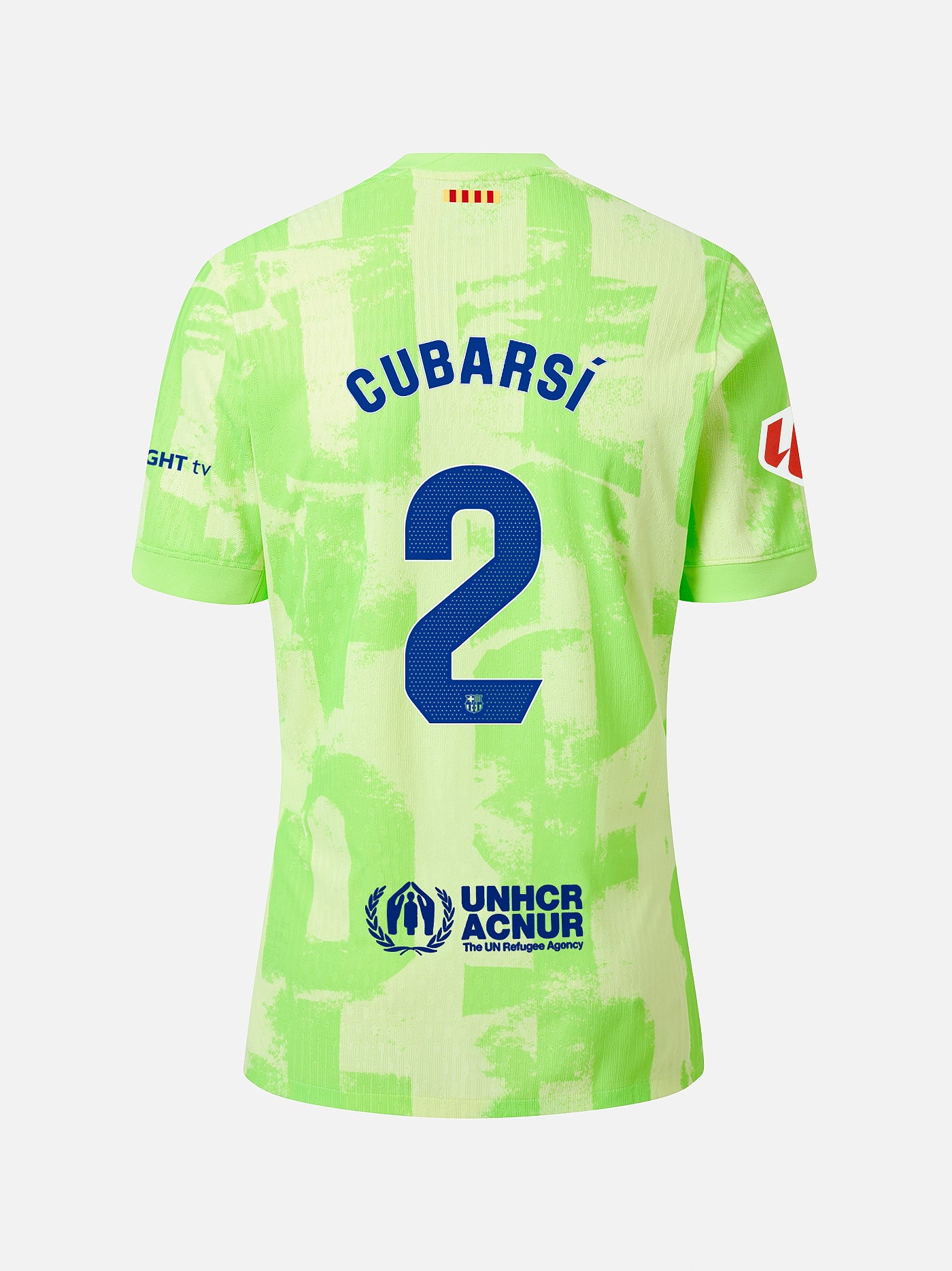 CUBARSÍ | LA LIGA Camiseta junior tercera equipación  24/25 FC Barcelona