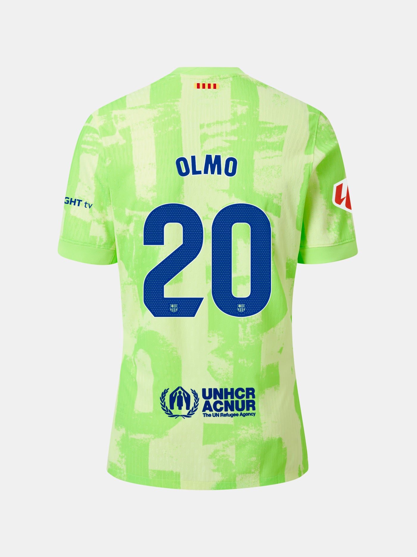 OLMO | LA LIGA Camiseta junior tercera equipación  24/25 FC Barcelona - Edición Jugador