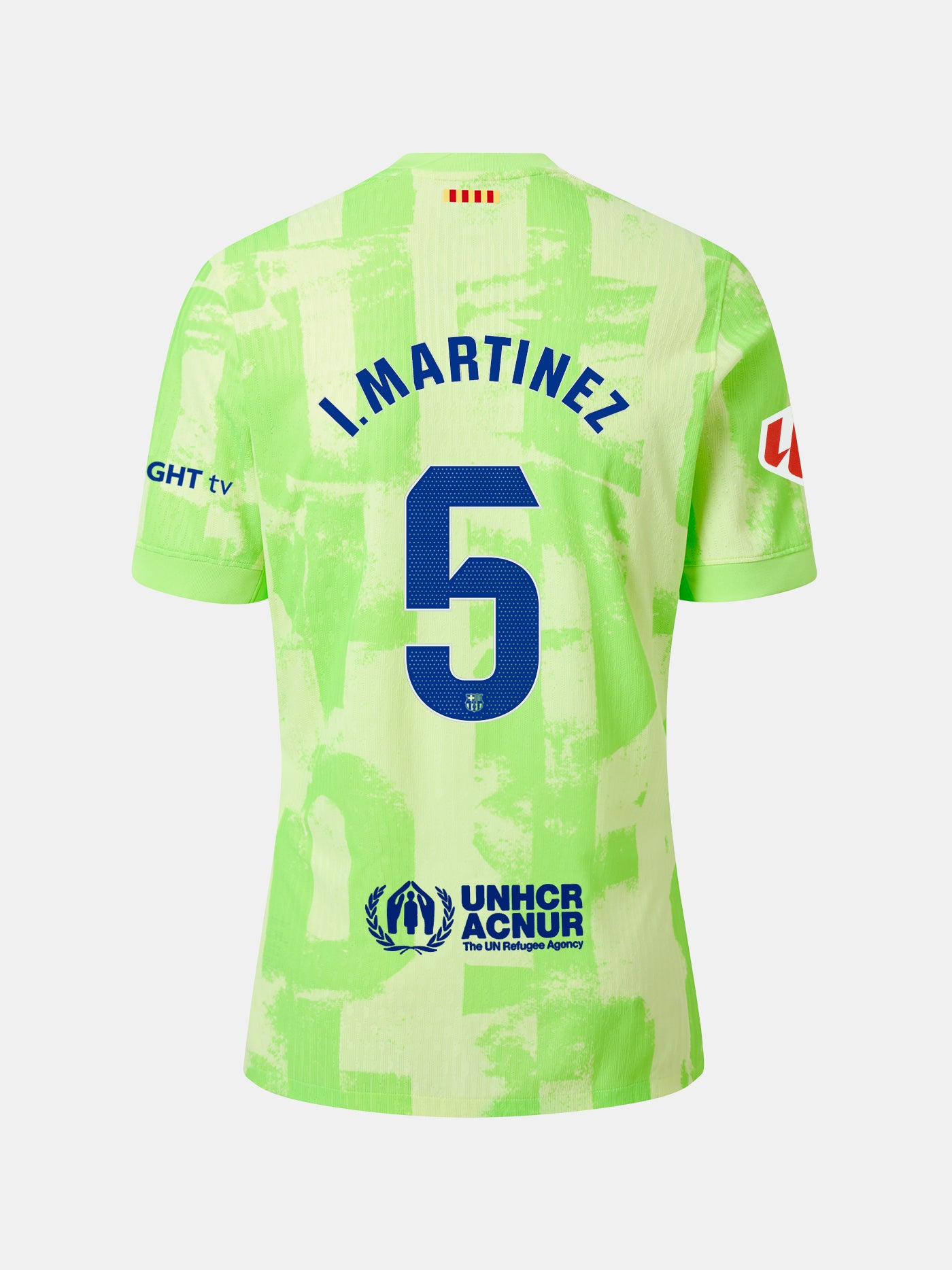 I. MARTINEZ | LA LIGA Camiseta junior tercera equipación  24/25 FC Barcelona