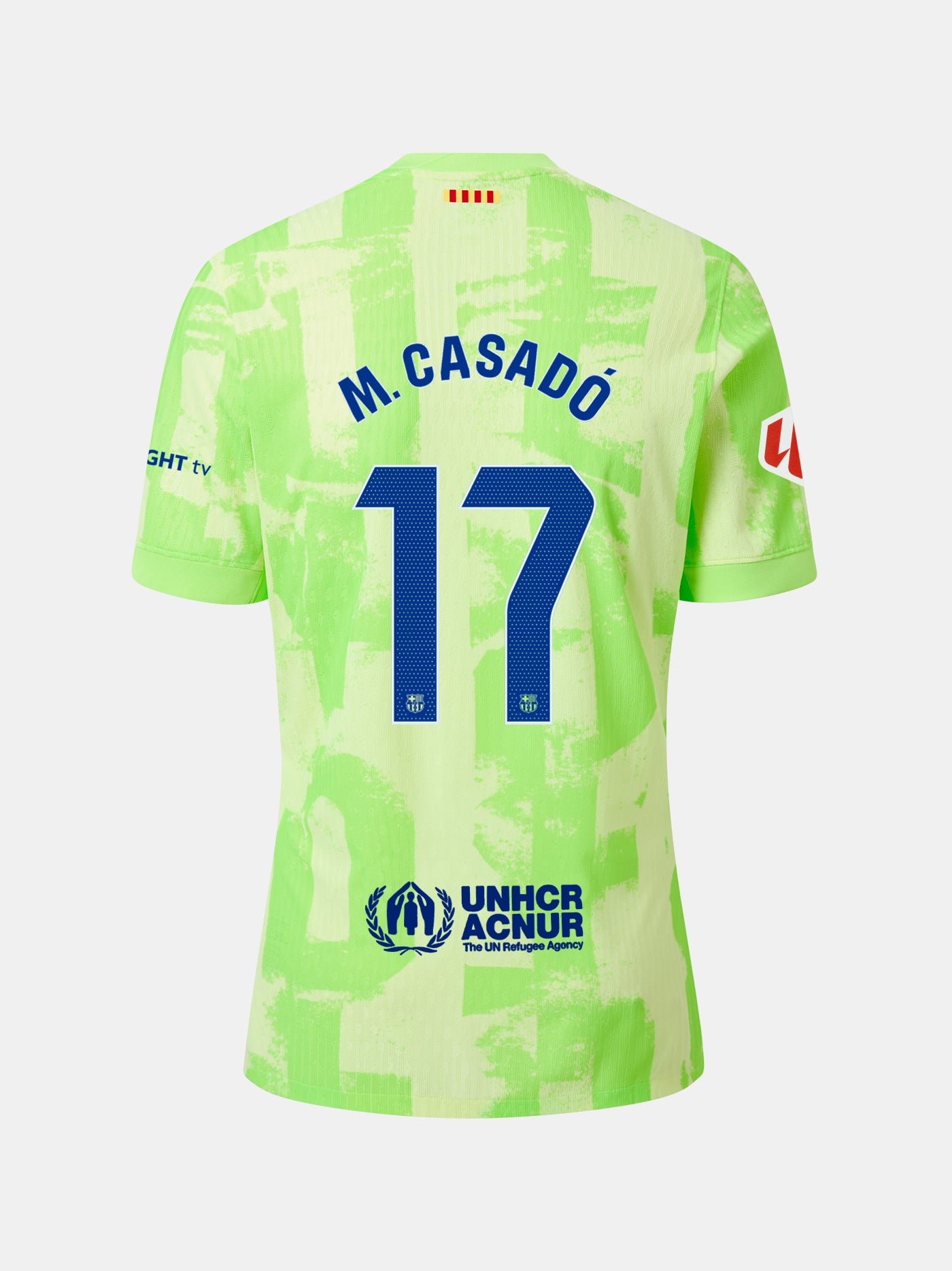 M. CASADÓ | LA LIGA Camiseta junior tercera equipación  24/25 FC Barcelona