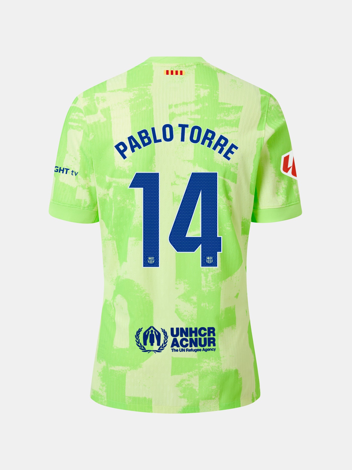 PABLO TORRE | LA LIGA Camiseta junior tercera equipación  24/25 FC Barcelona