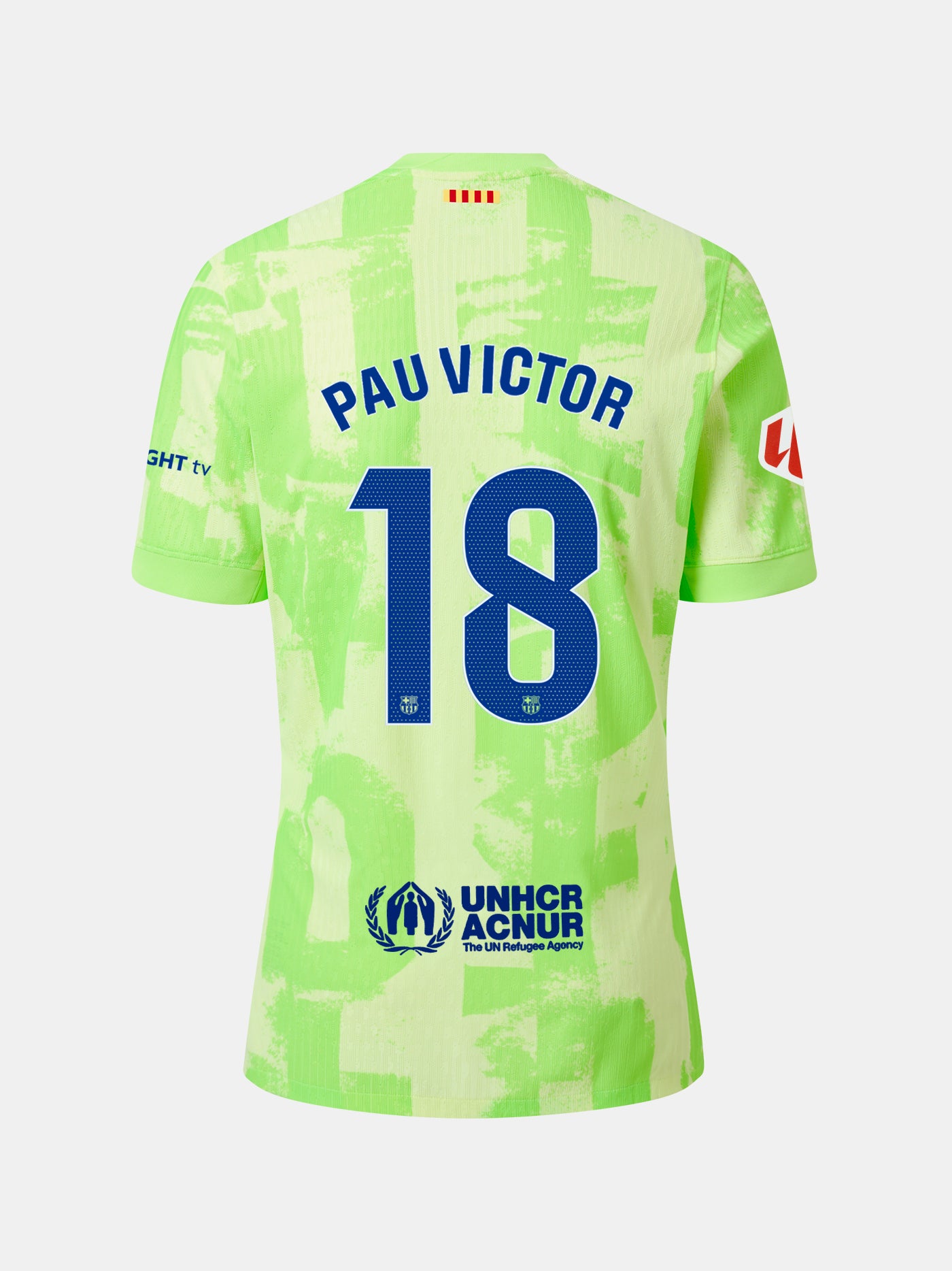 PAU VICTOR| LA LIGA Camiseta junior tercera equipación  24/25 FC Barcelona