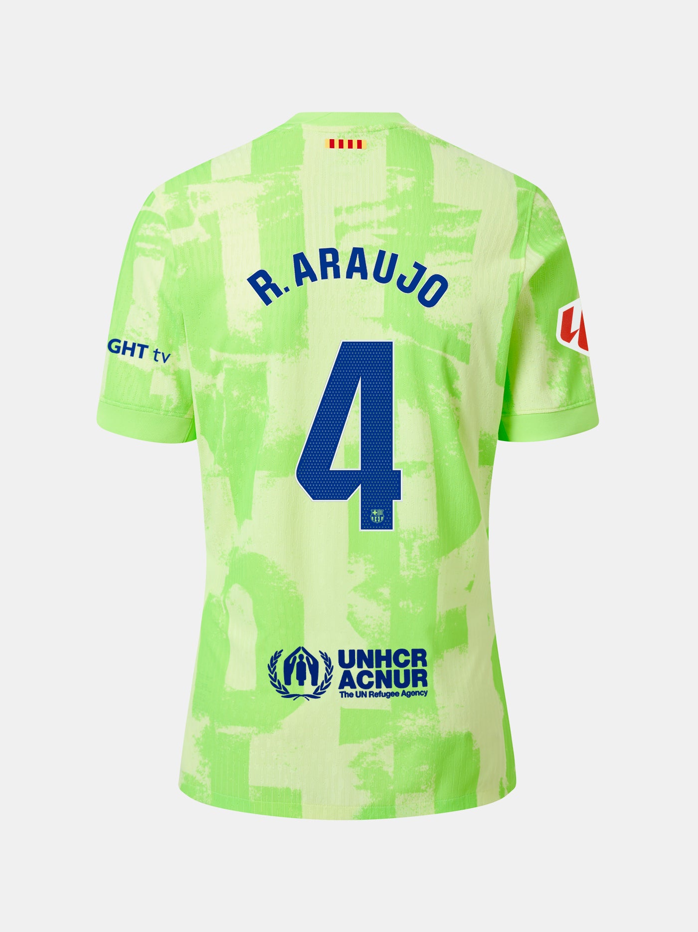 R. ARAUJO | LA LIGA Camiseta junior tercera equipación  24/25 FC Barcelona