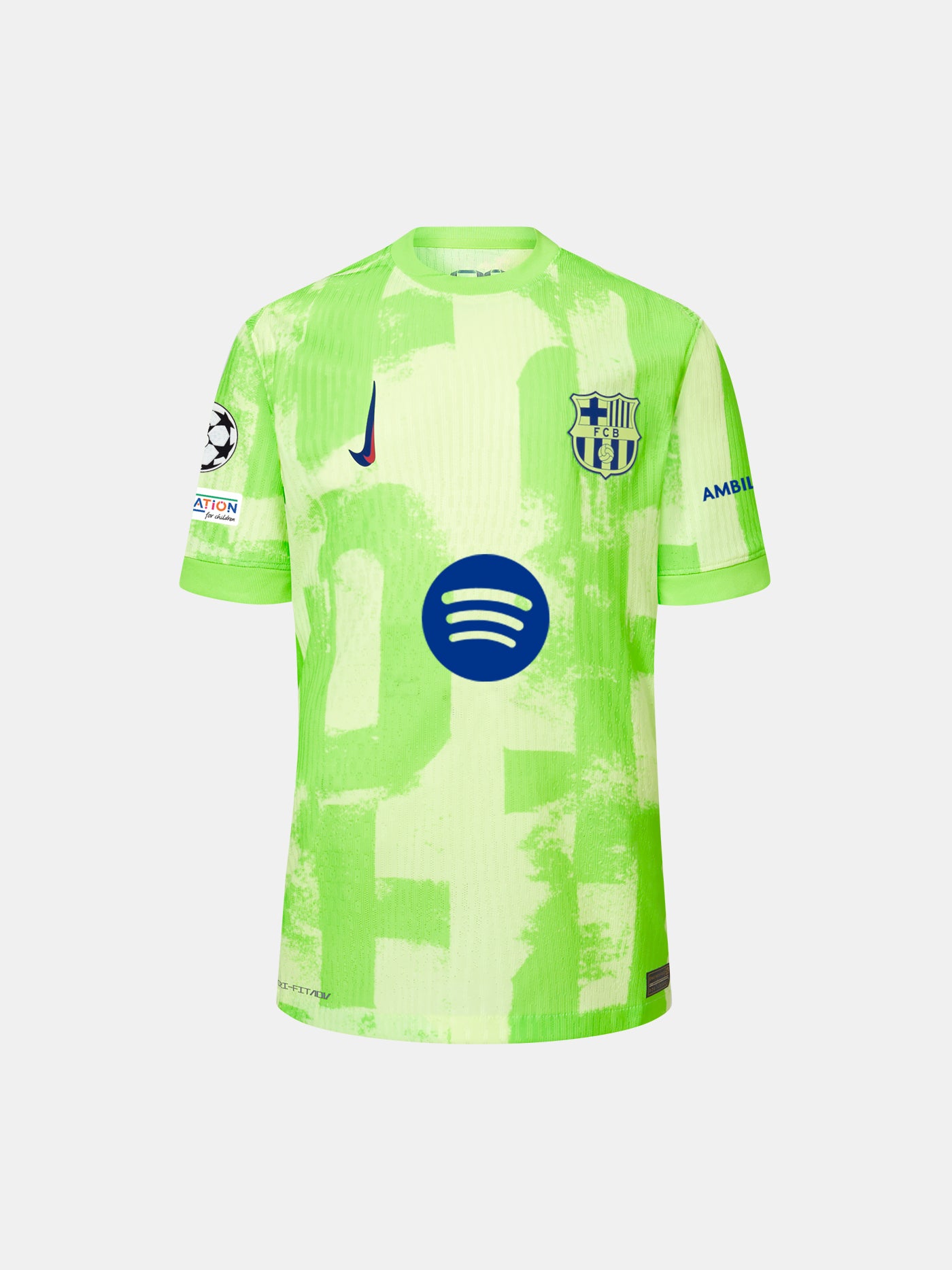 UCL Camiseta junior tercera equipación  24/25 FC Barcelona - Edición Jugador