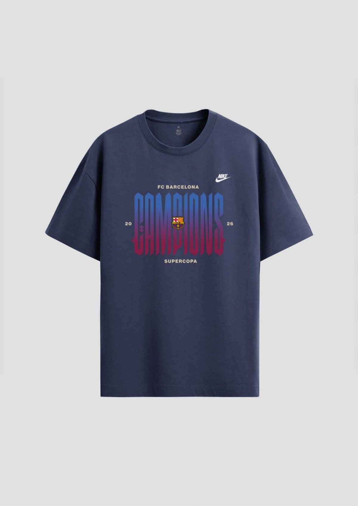 Camiseta Campeones Supercopa FC Barcelona 2026