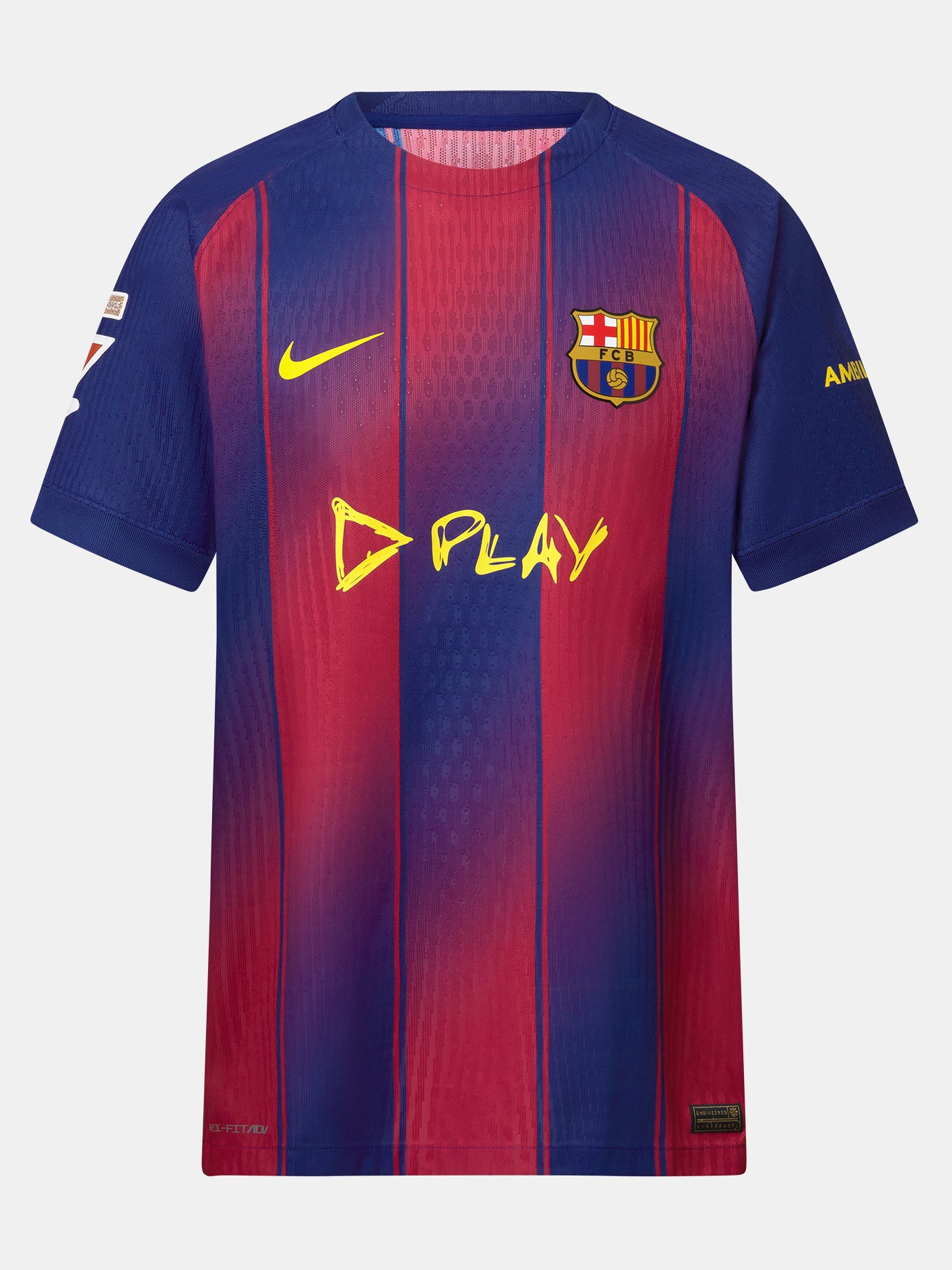 Camiseta de Edición Limitada FC BARCELONA X ED SHEERAN. Equipación masculina FC Barcelona 25/26