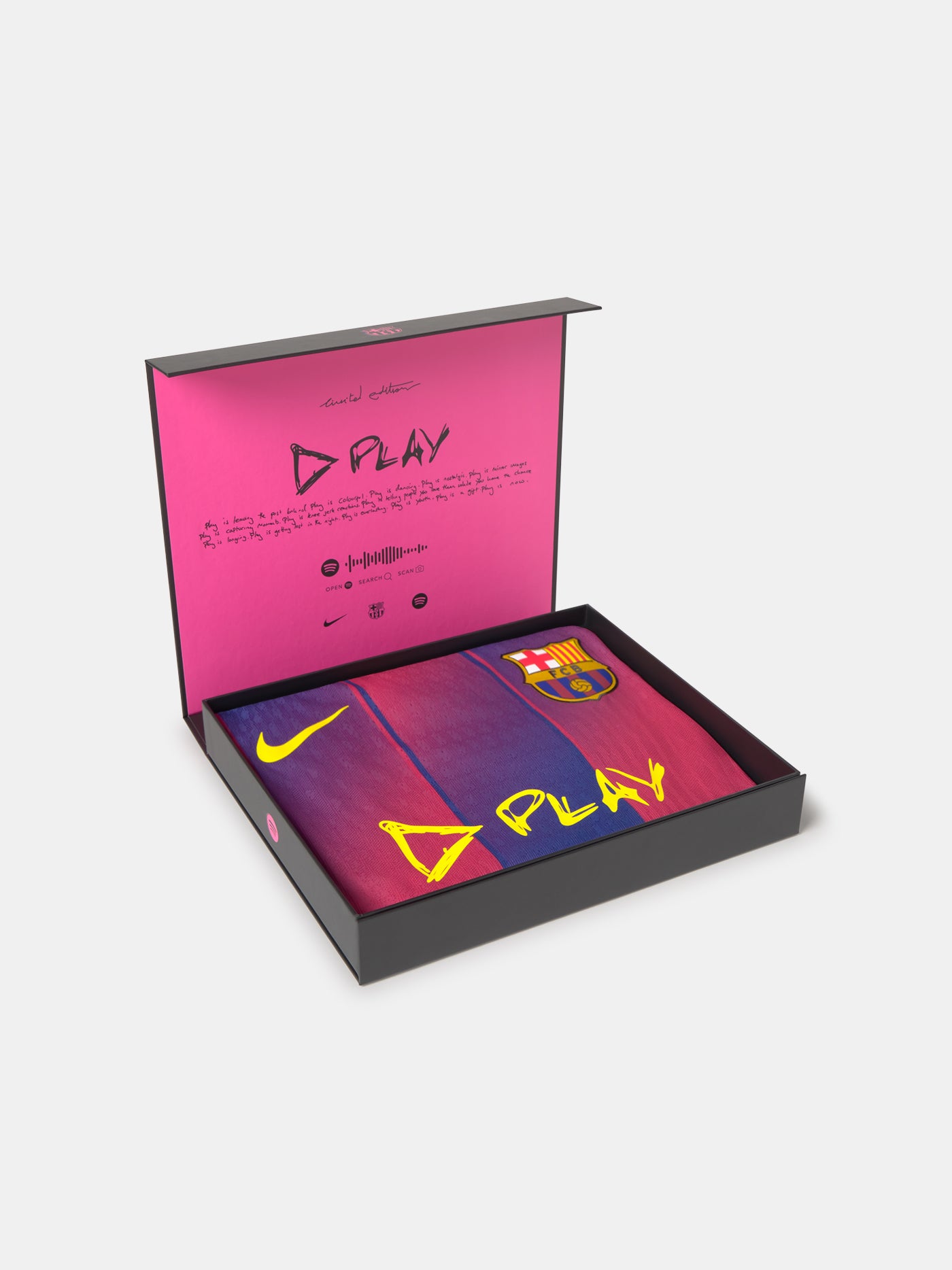 Camiseta de Edición Limitada FC BARCELONA X ED SHEERAN. Equipación masculina FC Barcelona 25/26