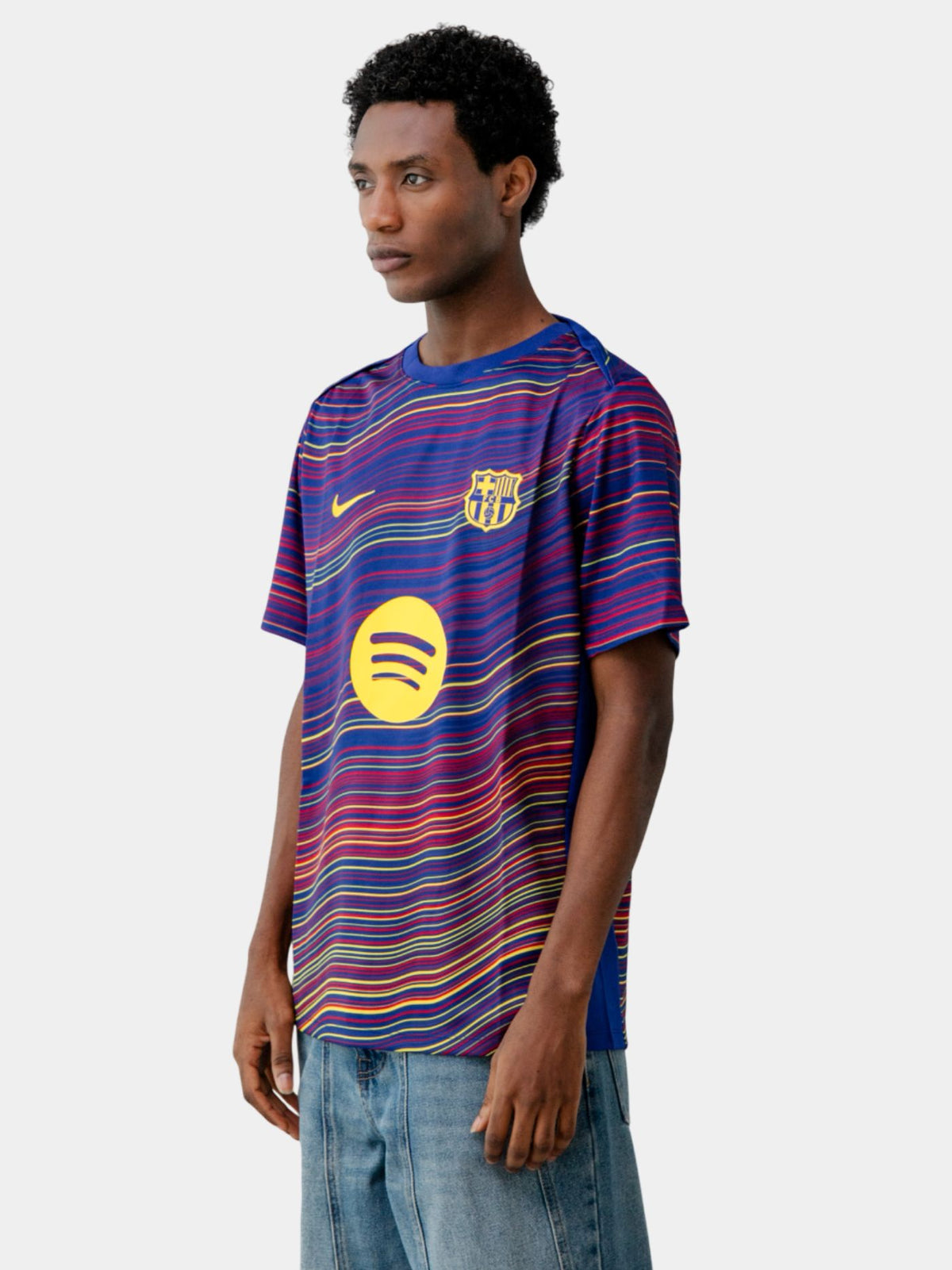 Maillot d'avant-match du FC Barcelona 25/26