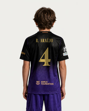 R. ARAUJO | UCL Trikot Auswärts Junior 26/27 FC Barcelona x Kobe Bryant