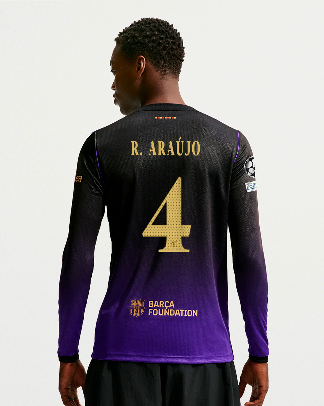 R. ARAUJO | UCL Camiseta hombre segunda equipación FC Barcelona x Kobe Bryant 26/27 - Long Sleeve