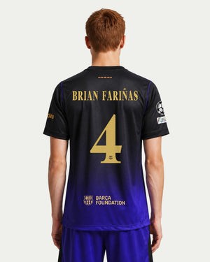 BRIAN FARIÑAS | UCL Camiseta hombre segunda equipación 26/27 FC Barcelona x Kobe Bryant