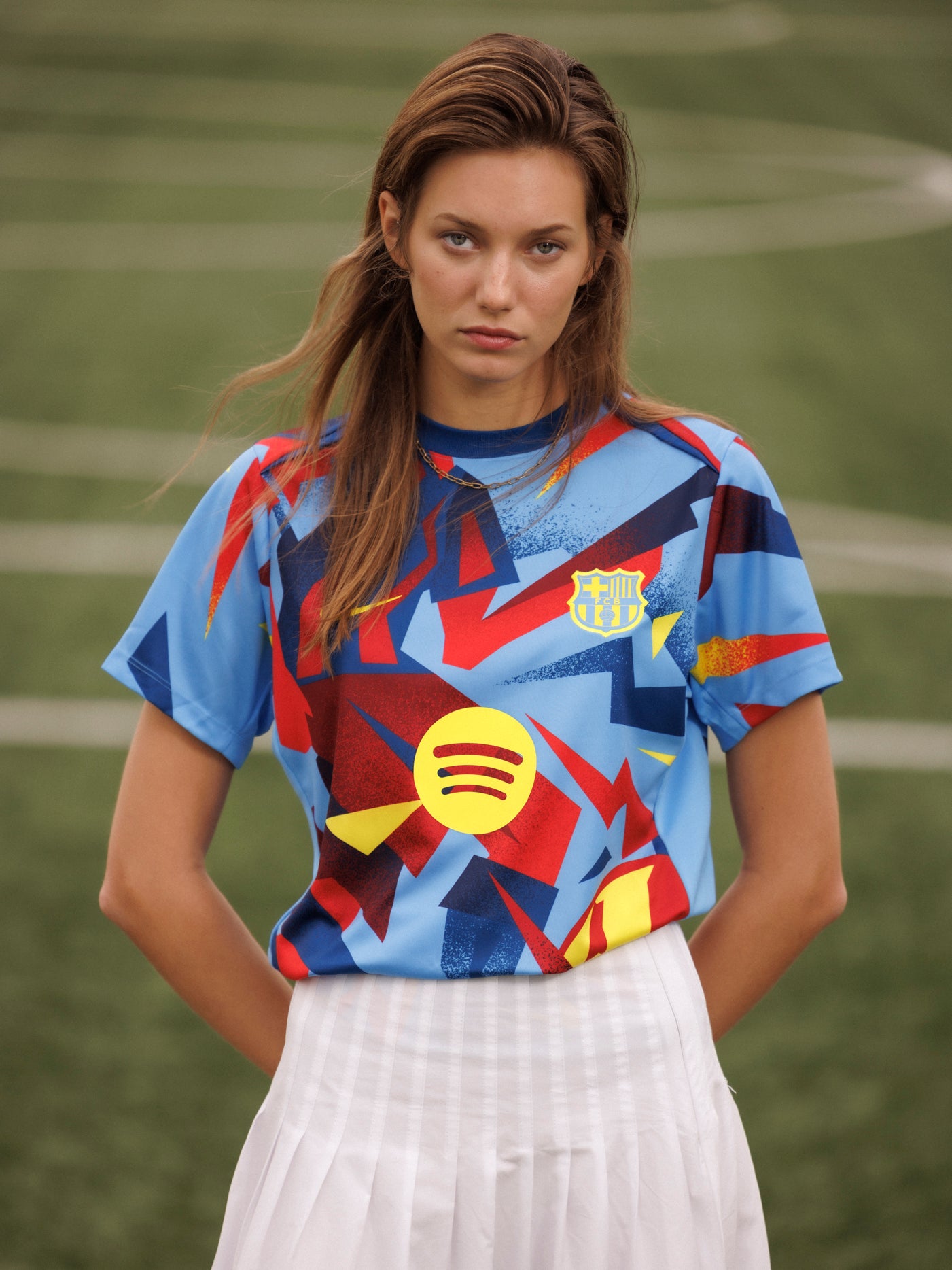 Maillot Pre-Match quatrième tenue Femme FC Barcelone 25/26
