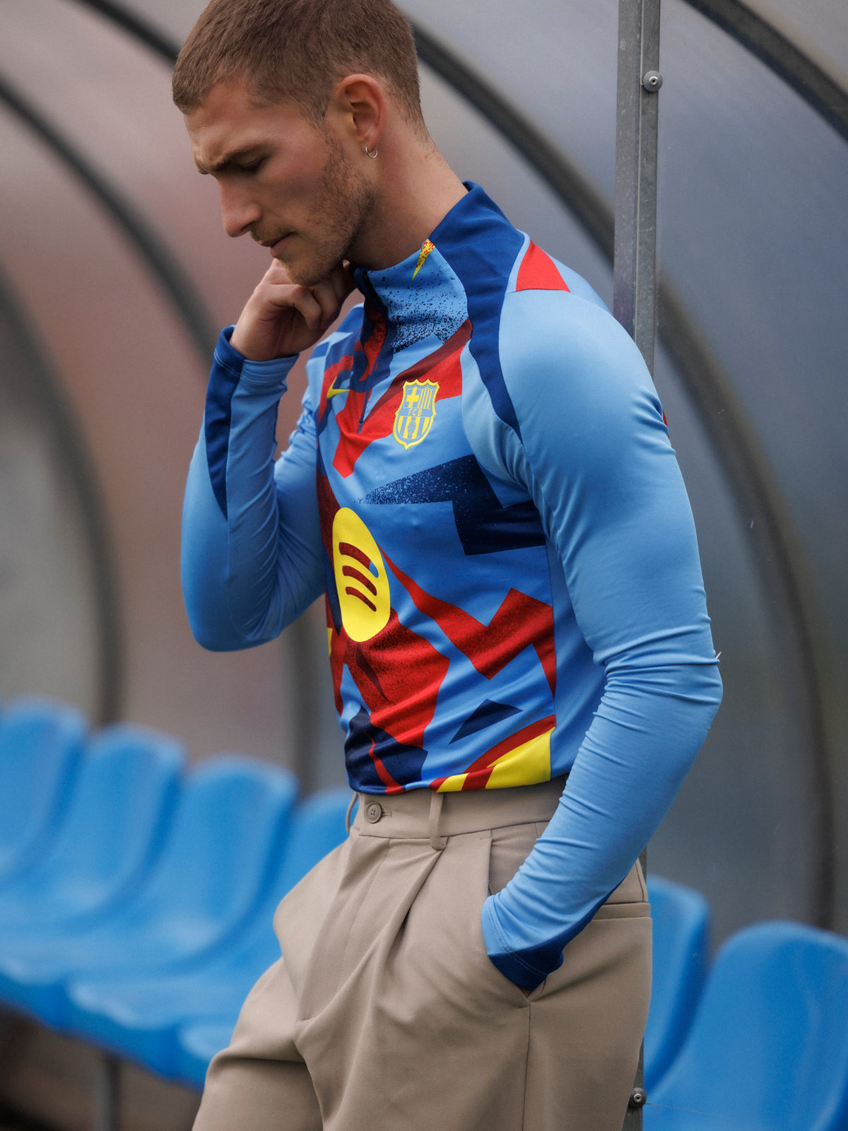 Sweatshirt prématch quatrième tenue FC Barcelone 25/26